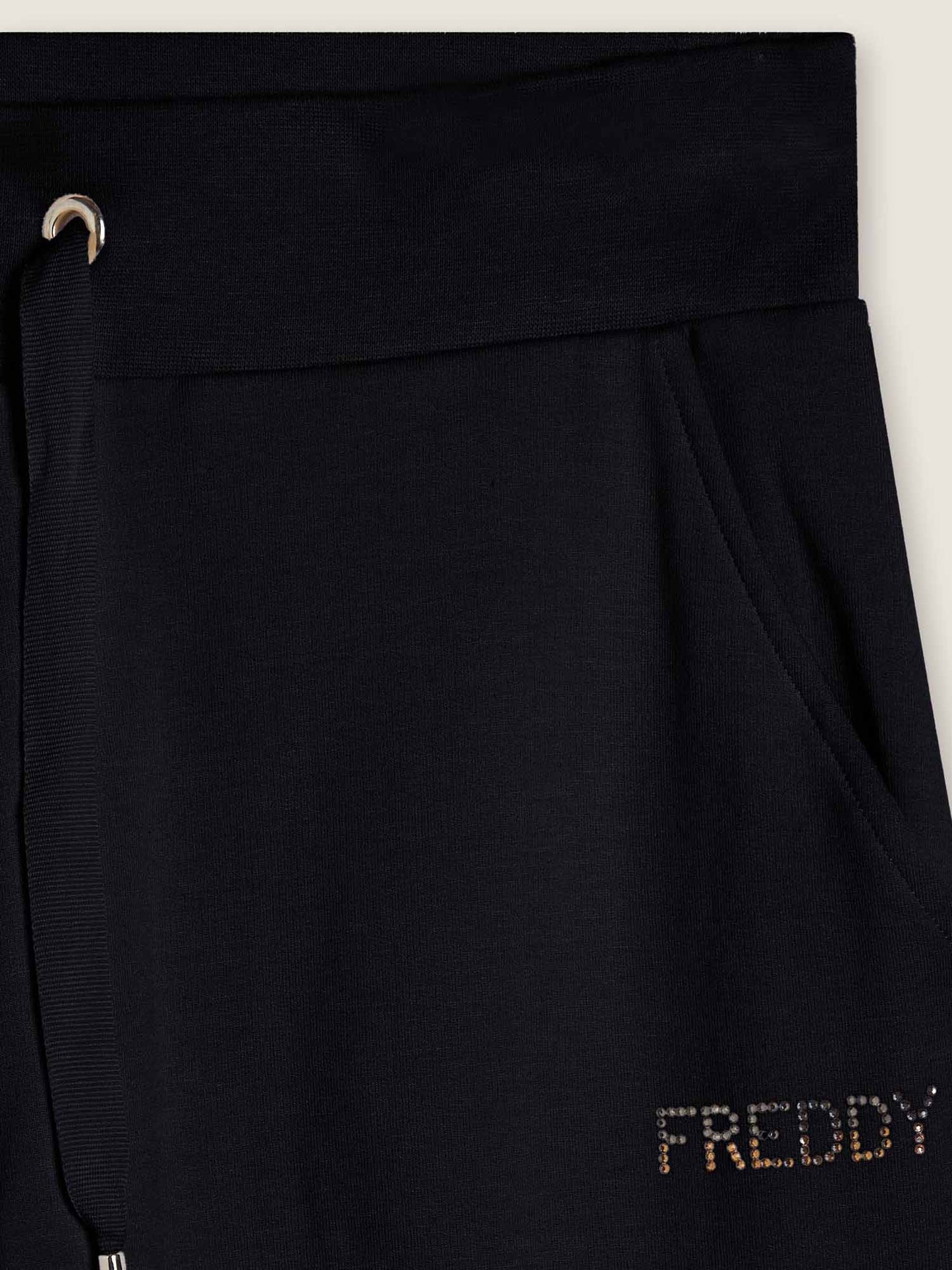 PANTALONI COLLEGE LUXE FREDDY DONNA NERO