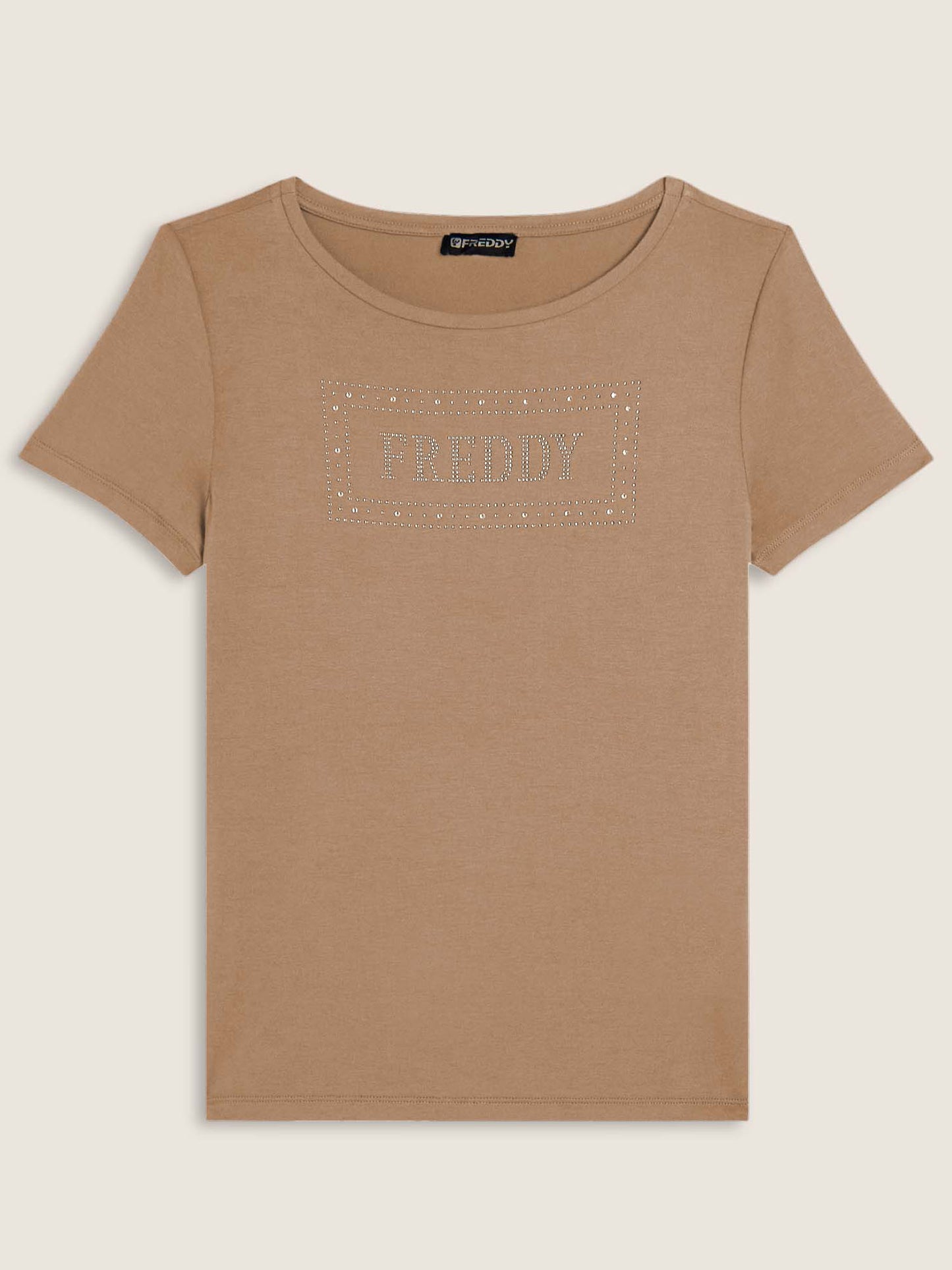 T-SHIRT SLOUNGE FREDDY DONNA BEIGE