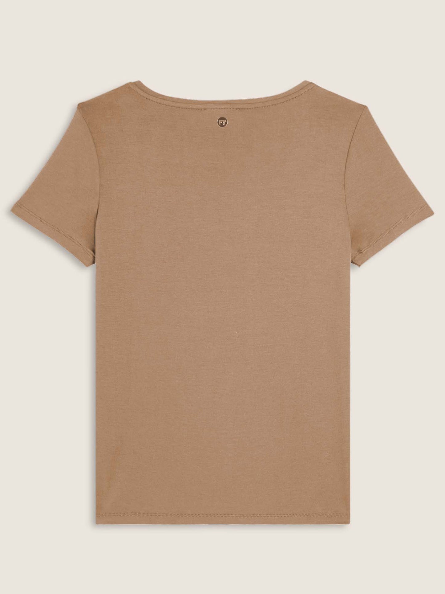 T-SHIRT SLOUNGE FREDDY DONNA BEIGE