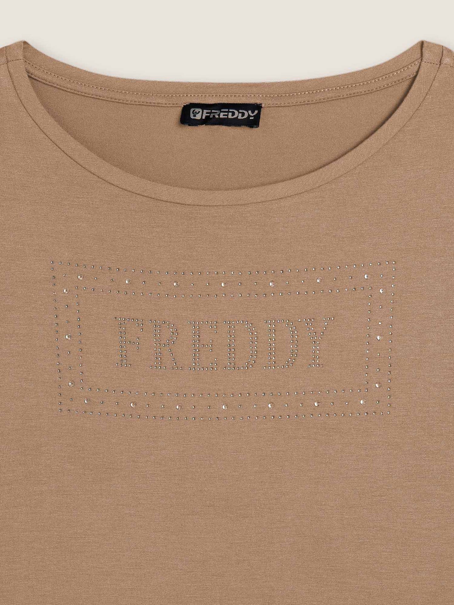 T-SHIRT SLOUNGE FREDDY DONNA BEIGE
