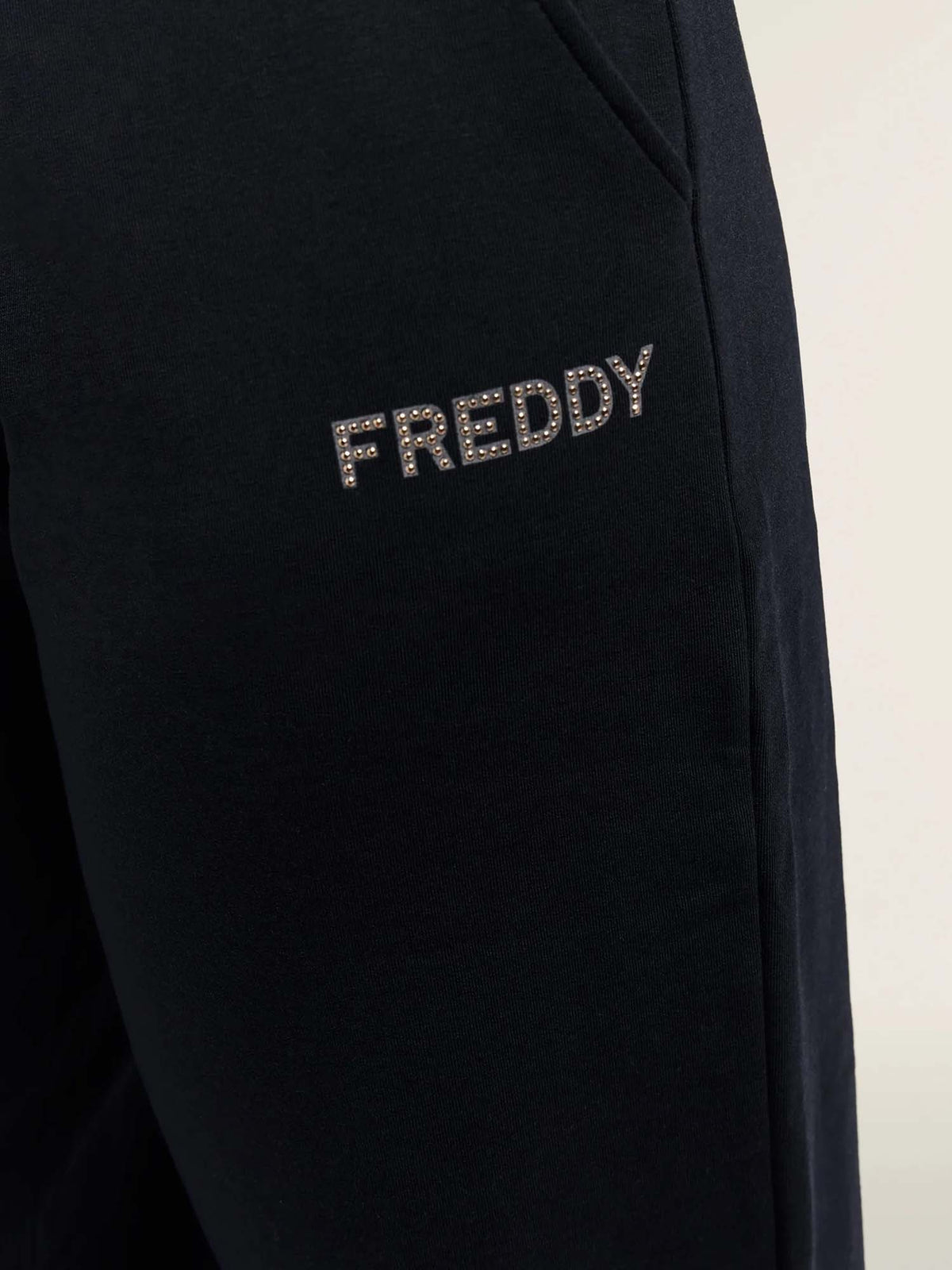 Freddy College Luxe, pantalone da donna nero