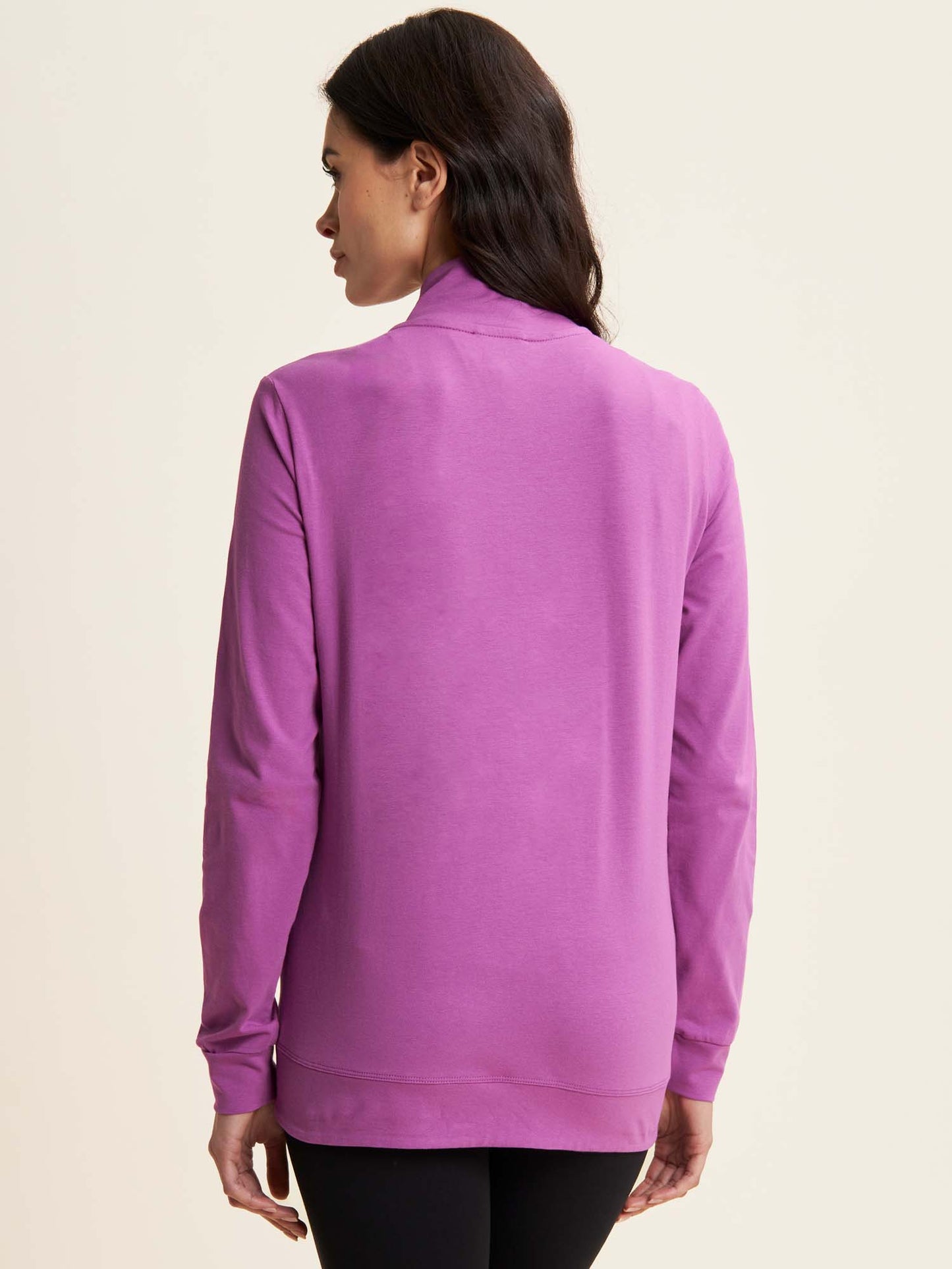 FELPA CON ZIP CORE FREDDY DONNA FUXIA