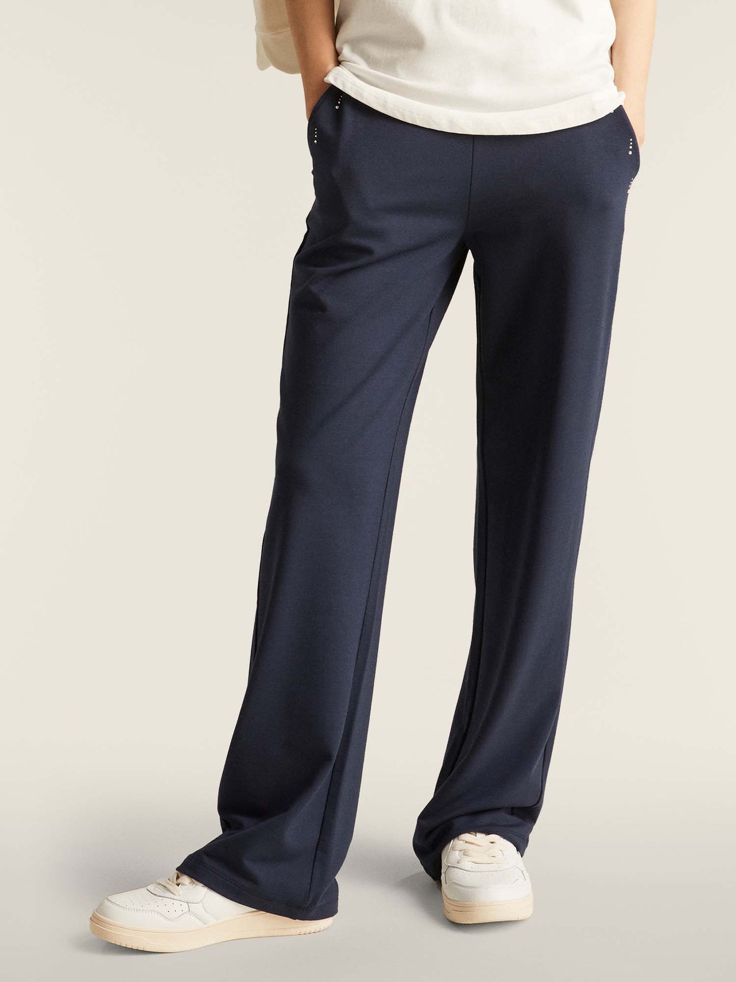 PANTALONE COLLEGE LUXE FREDDY DONNA BLU