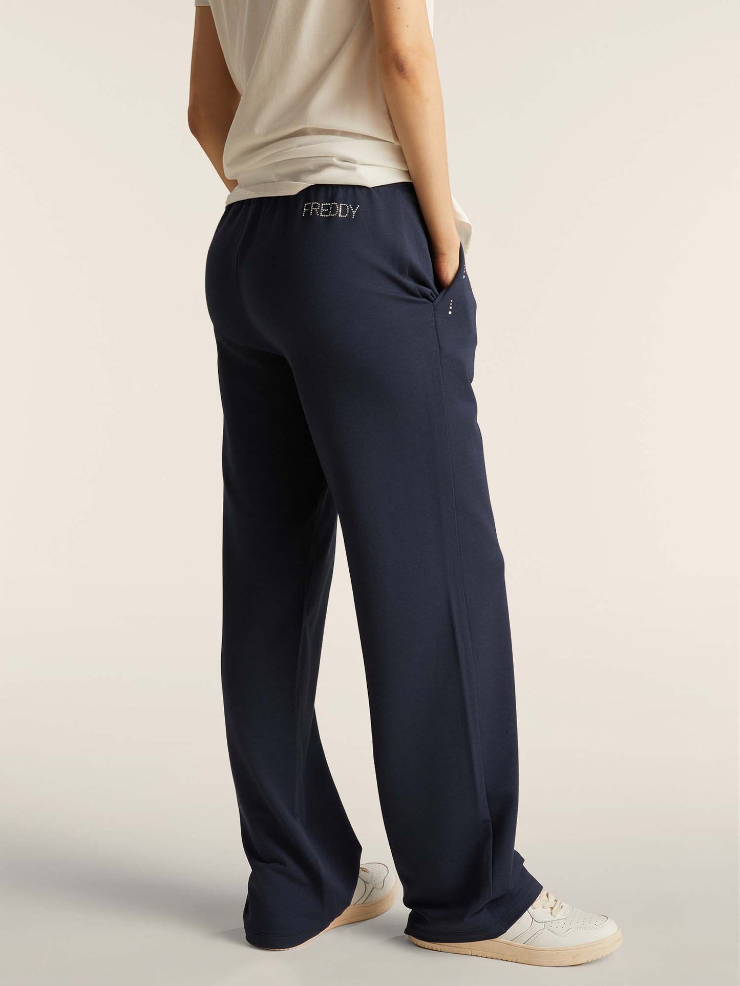 PANTALONE COLLEGE LUXE FREDDY DONNA BLU