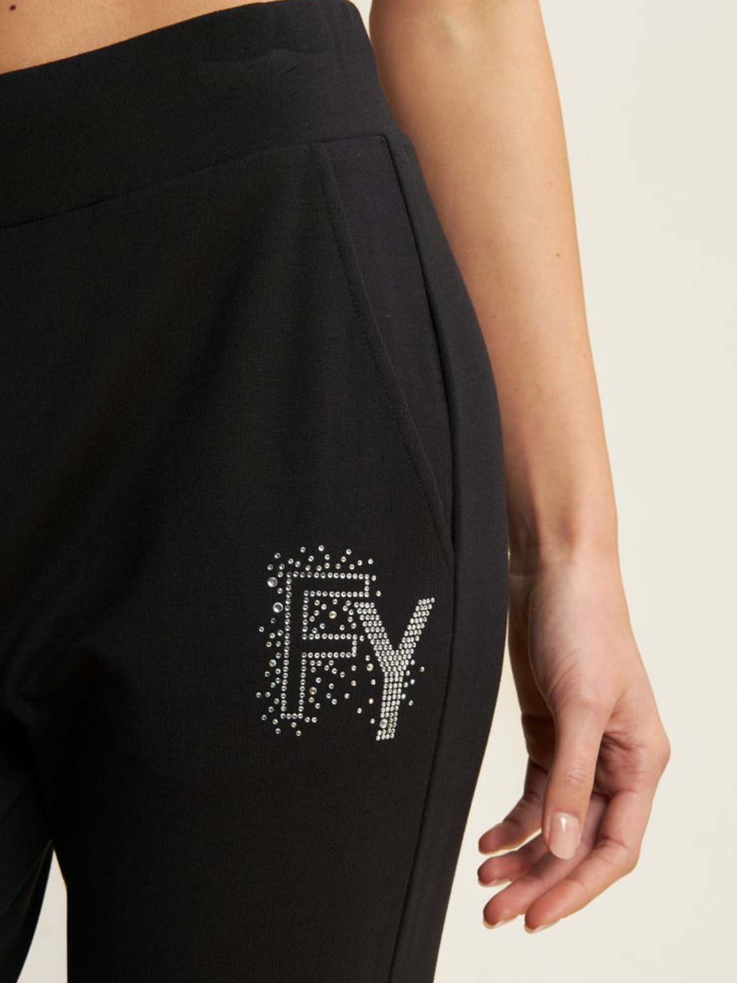 PANTALONE COLLEGE LUXE FREDDY DA DONNA NERO