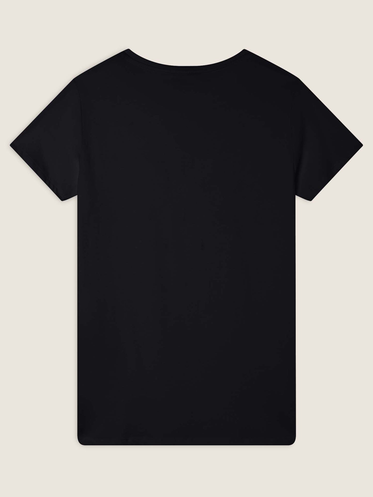 T-SHIRT COLLEGE LUXE FREDDY DONNA NERO