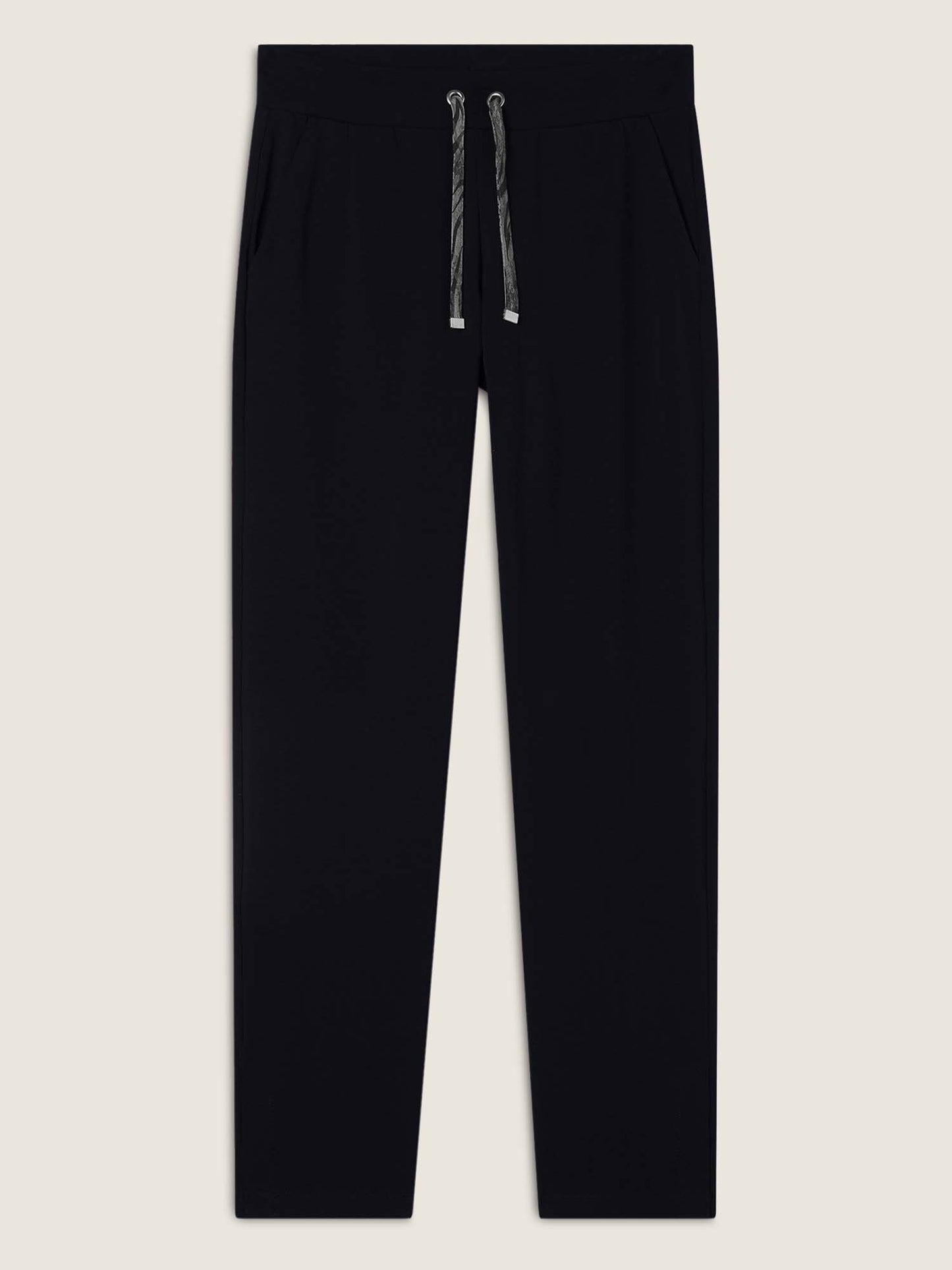 PANTALONE FREDDY SLOUNGE DONNA NERO-BIANCO