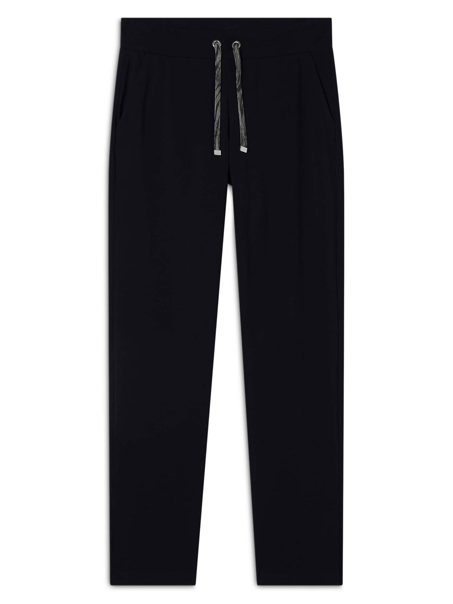 PANTALONE FREDDY SLOUNGE DONNA NERO-BIANCO