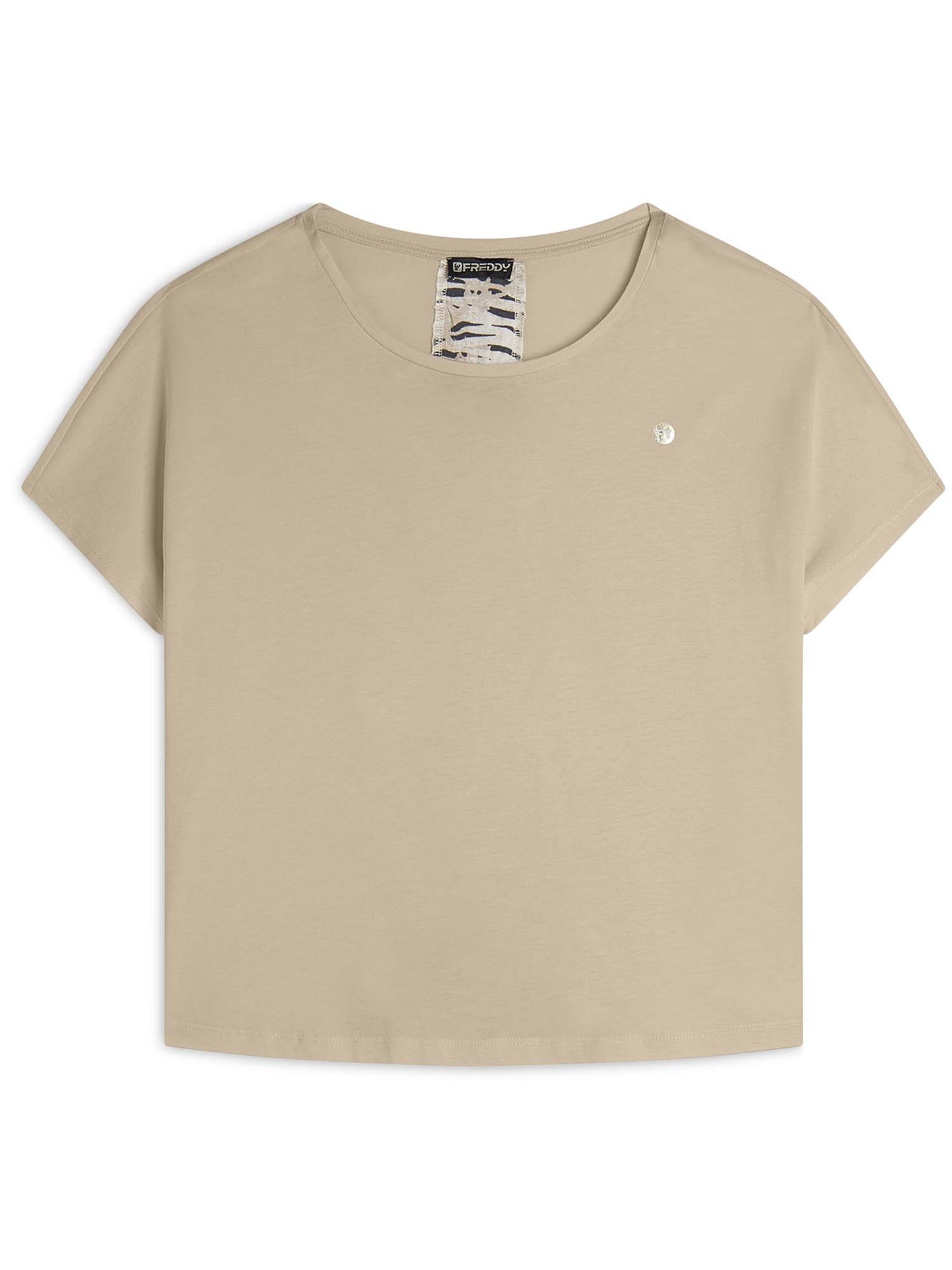 T-SHIRT MANICHE A KIMONO FREDDY DA DONNA BEIGE