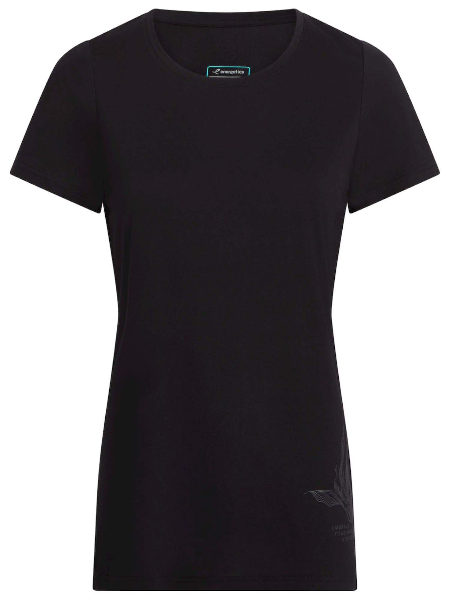 T-SHIRT OGERDINA ENERGETICS DA DONNA NERO