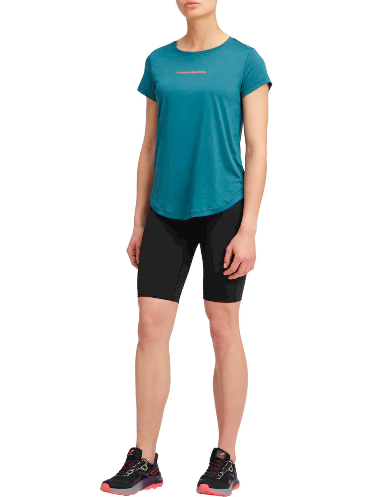 Energet. kapinem 1/2 short training da donna nero