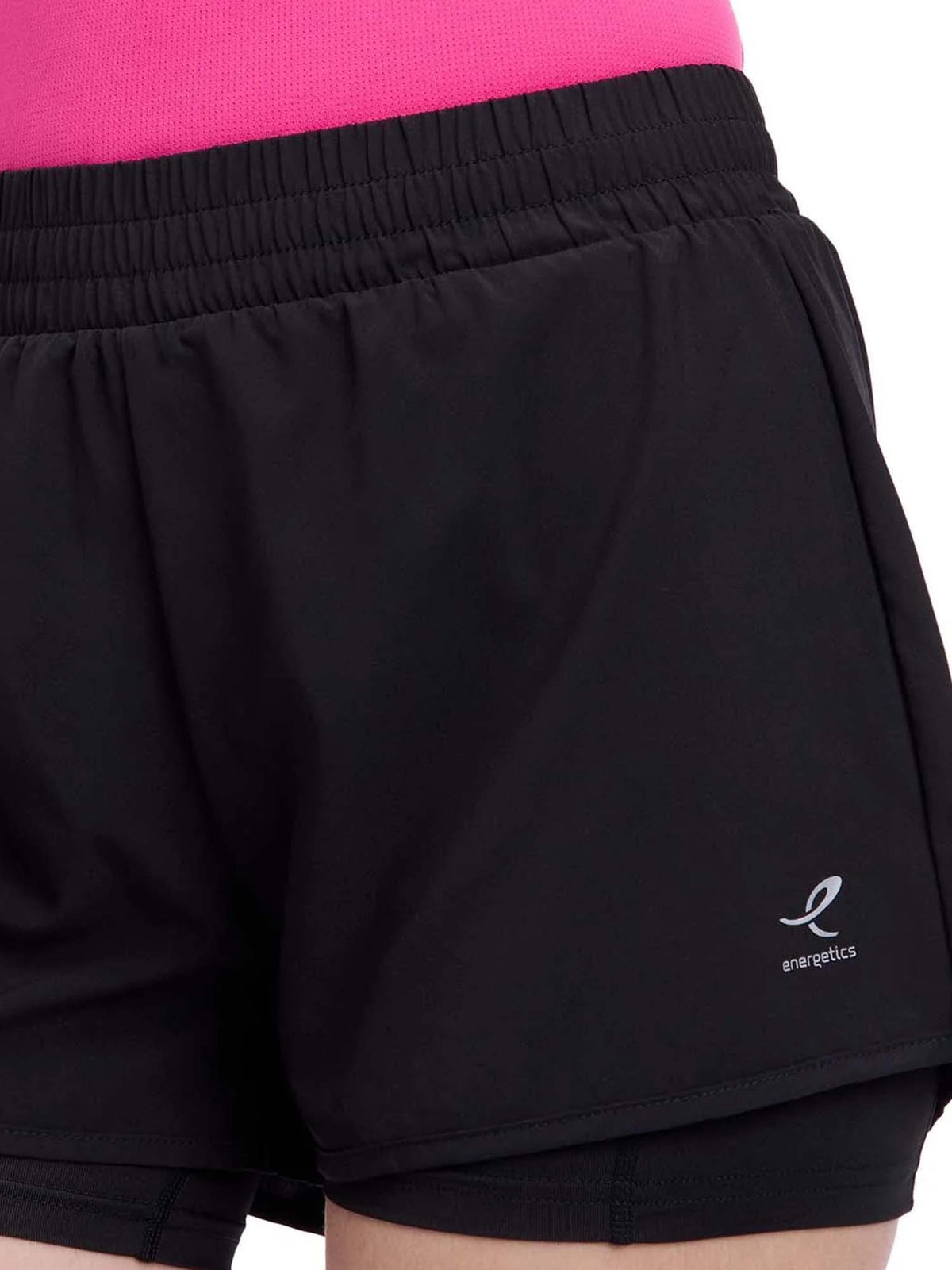 Energetics bamas short training da donna nero