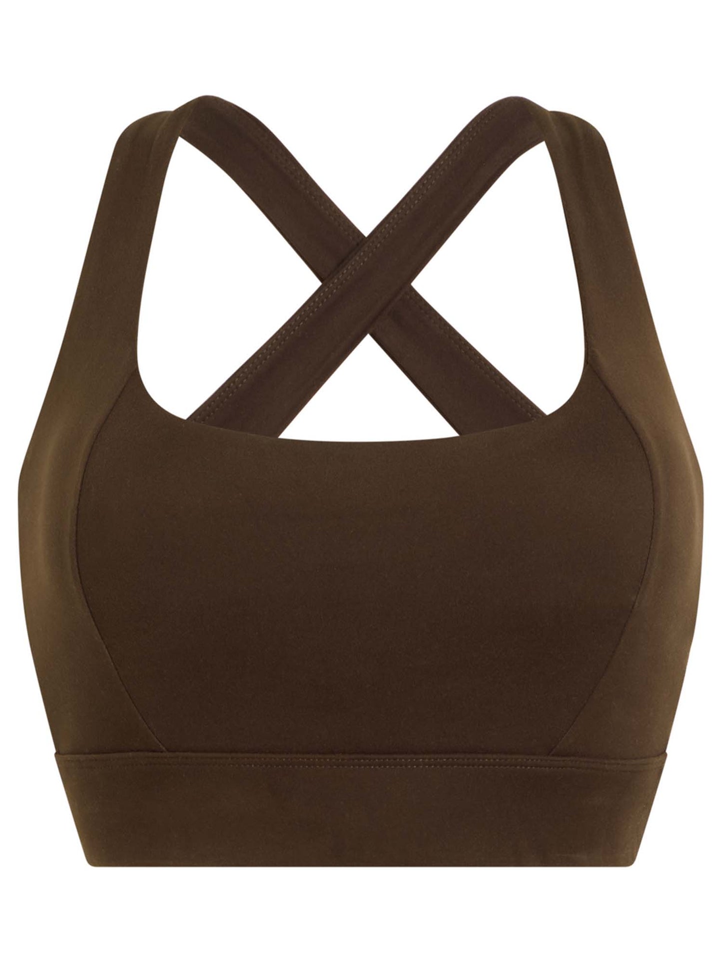 Energetics Oraa, reggiseno sportivo da donna marrone