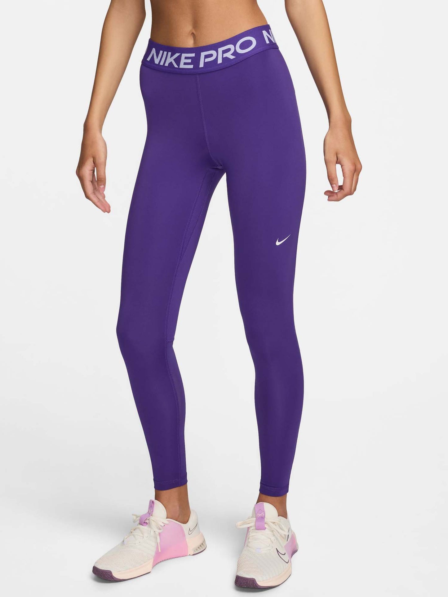 LEGGINGS VITA MEDIA NIKE PRO DA DONNA VIOLA