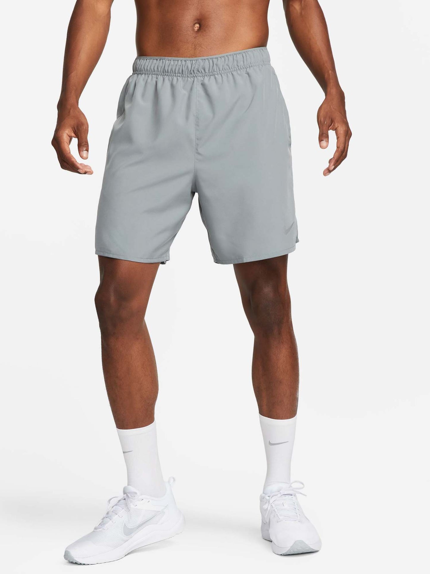 SHORT RUNNING DRI-FIT NIKE DA UOMO GRIGIO