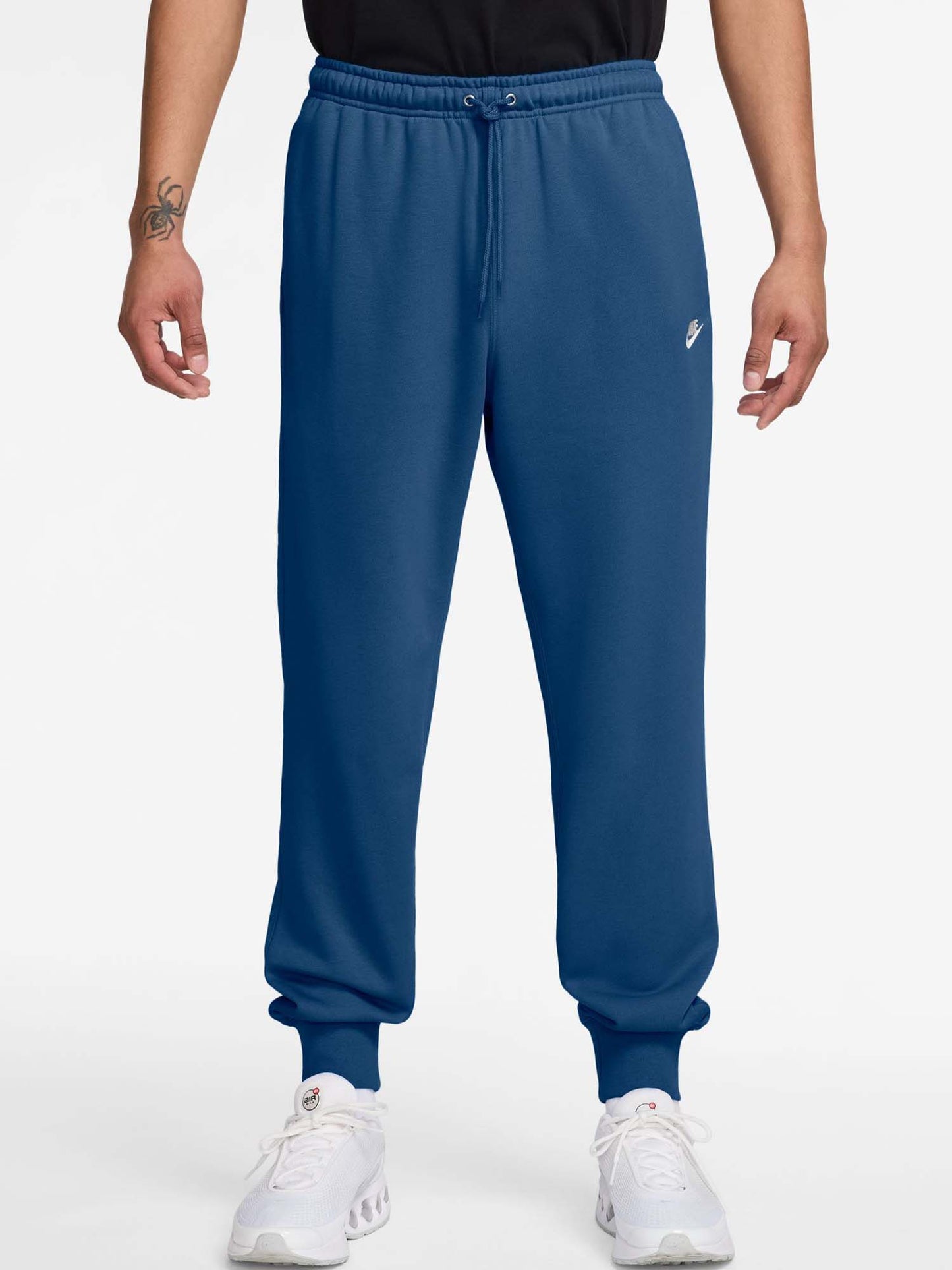 Pantaloni jogger Nike Club in French Terry blu da uomo