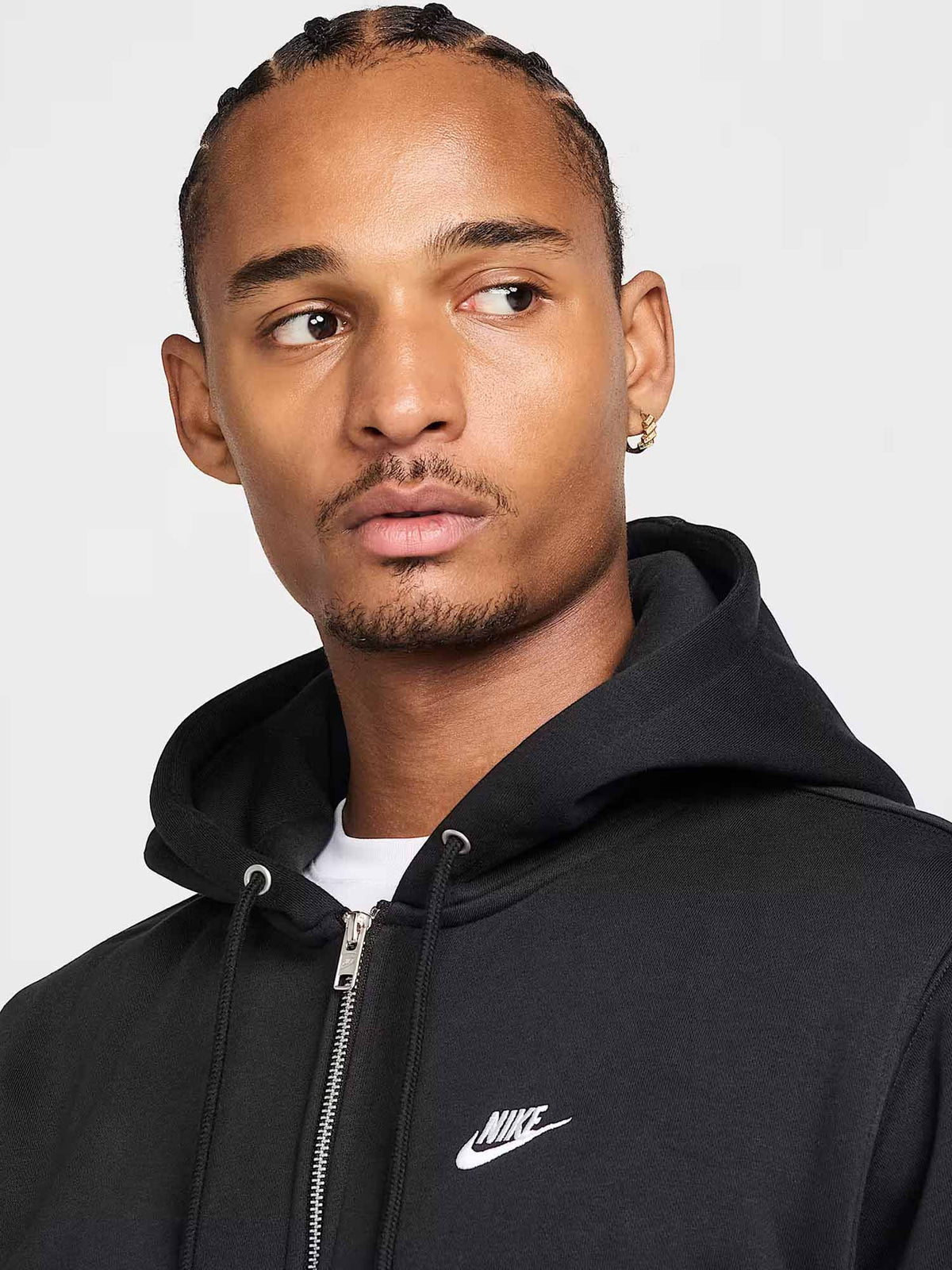 Nike aa felpa fl da uomo nero
