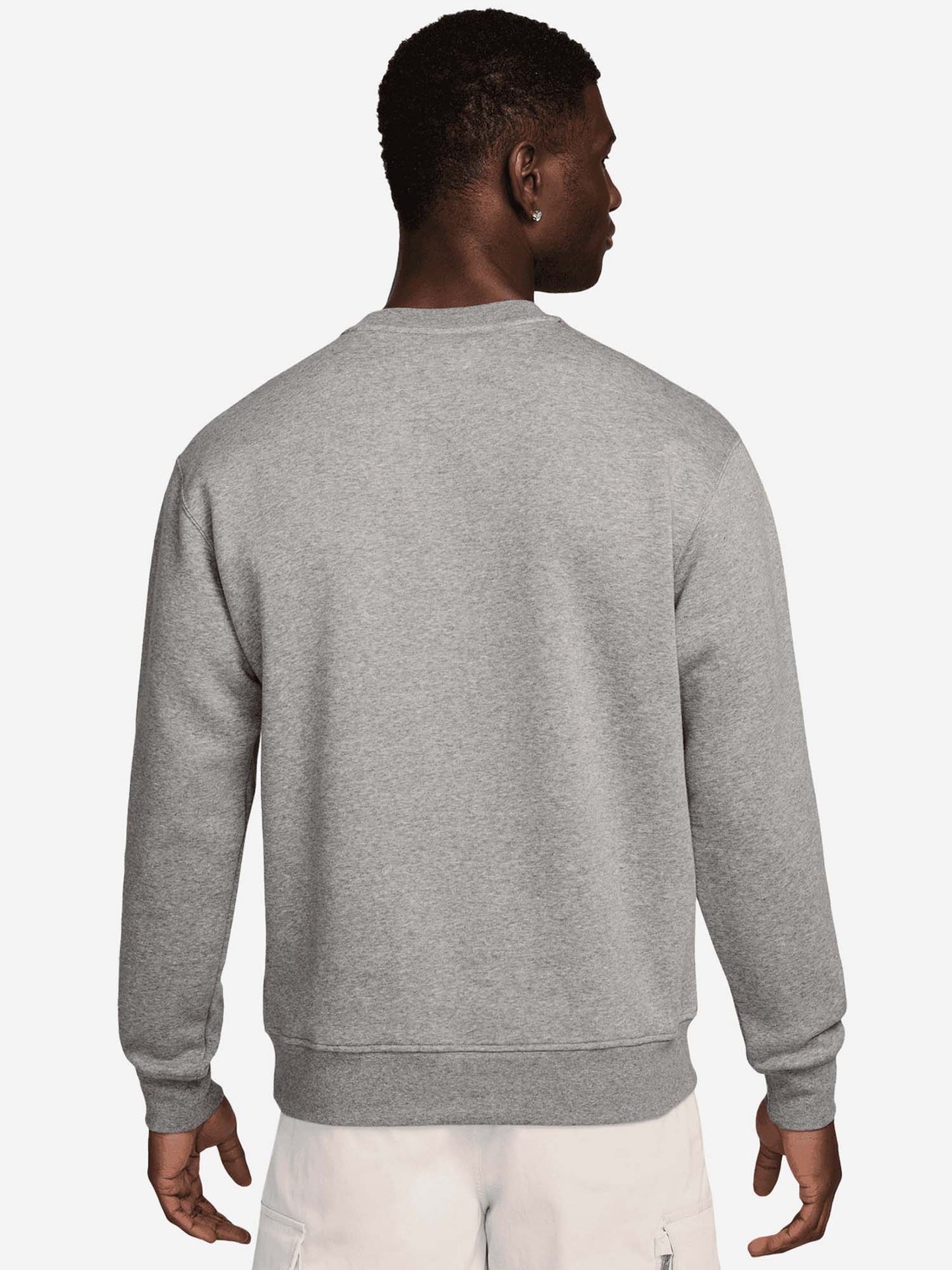 FELPA GIROCOLLO BROOKLYN JORDAN DA UOMO GRIGIO