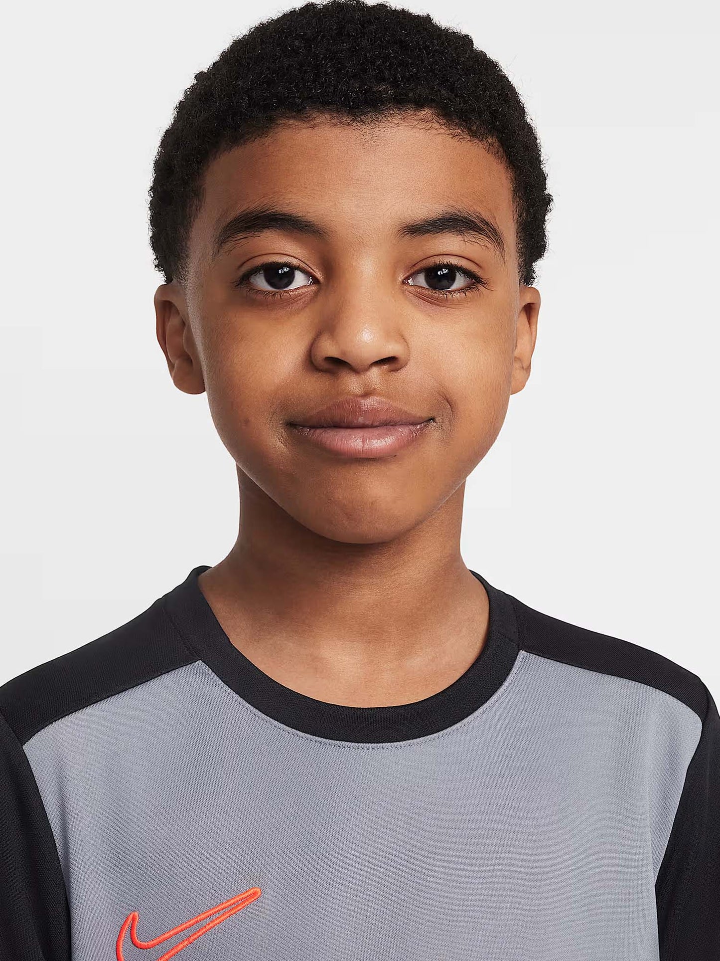 T-SHIRT CALCIO ACADEMY NIKE DA BAMBINO GRIGIO