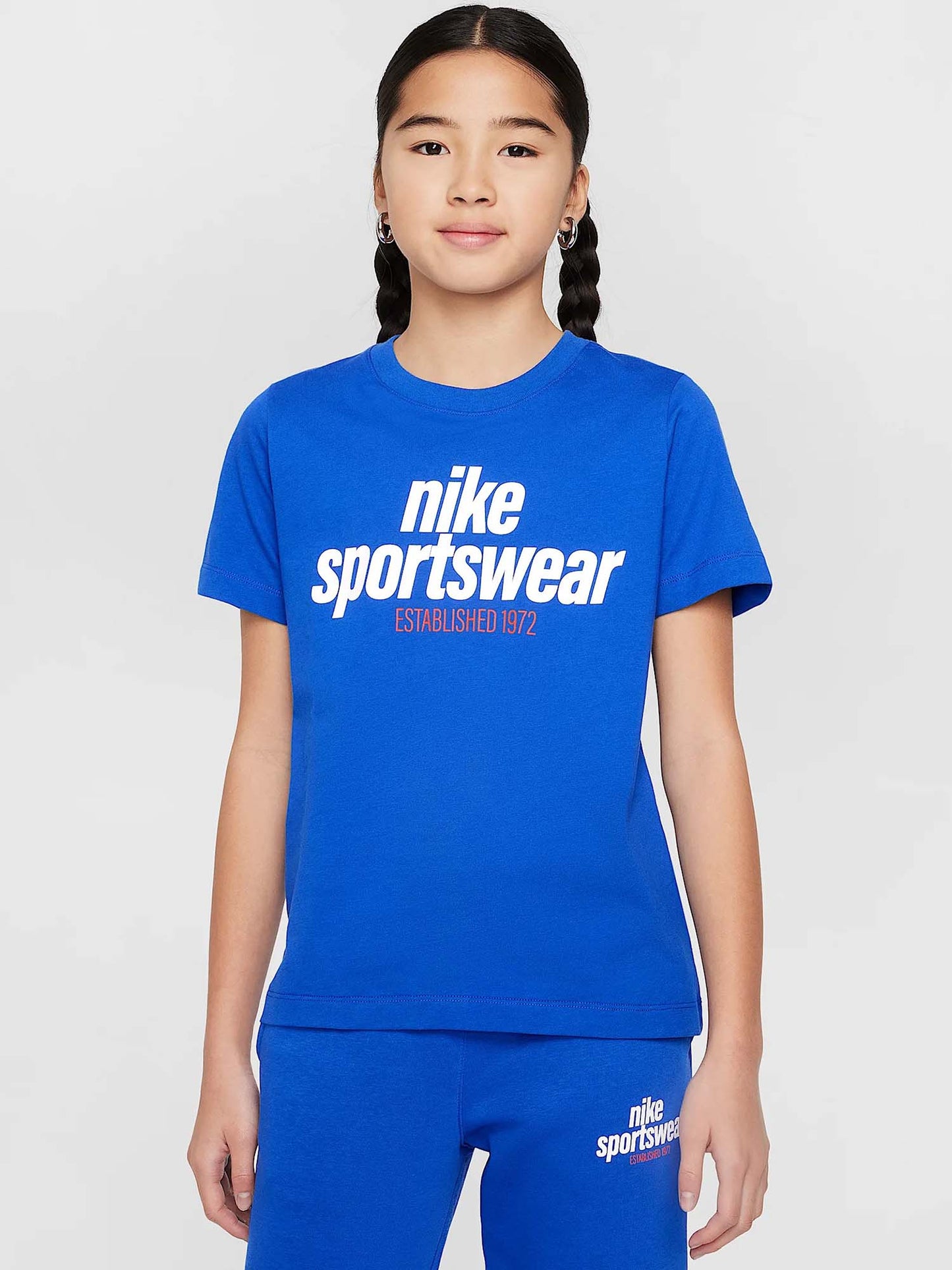 T-SHIRT NIKE BAMBINA ROYAL