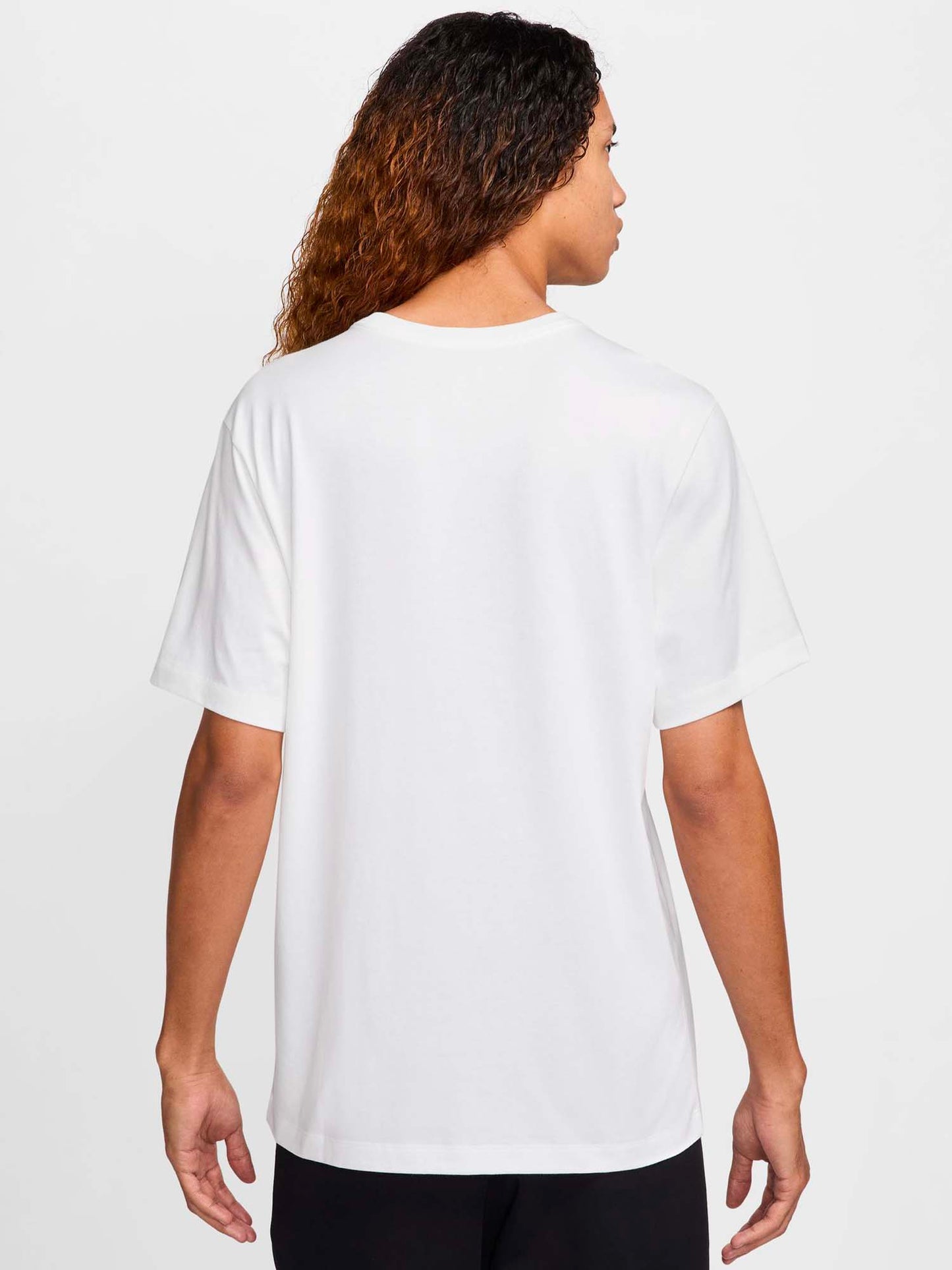 T-SHIRT MAXI LOGO JORDAN DA UOMO BIANCO