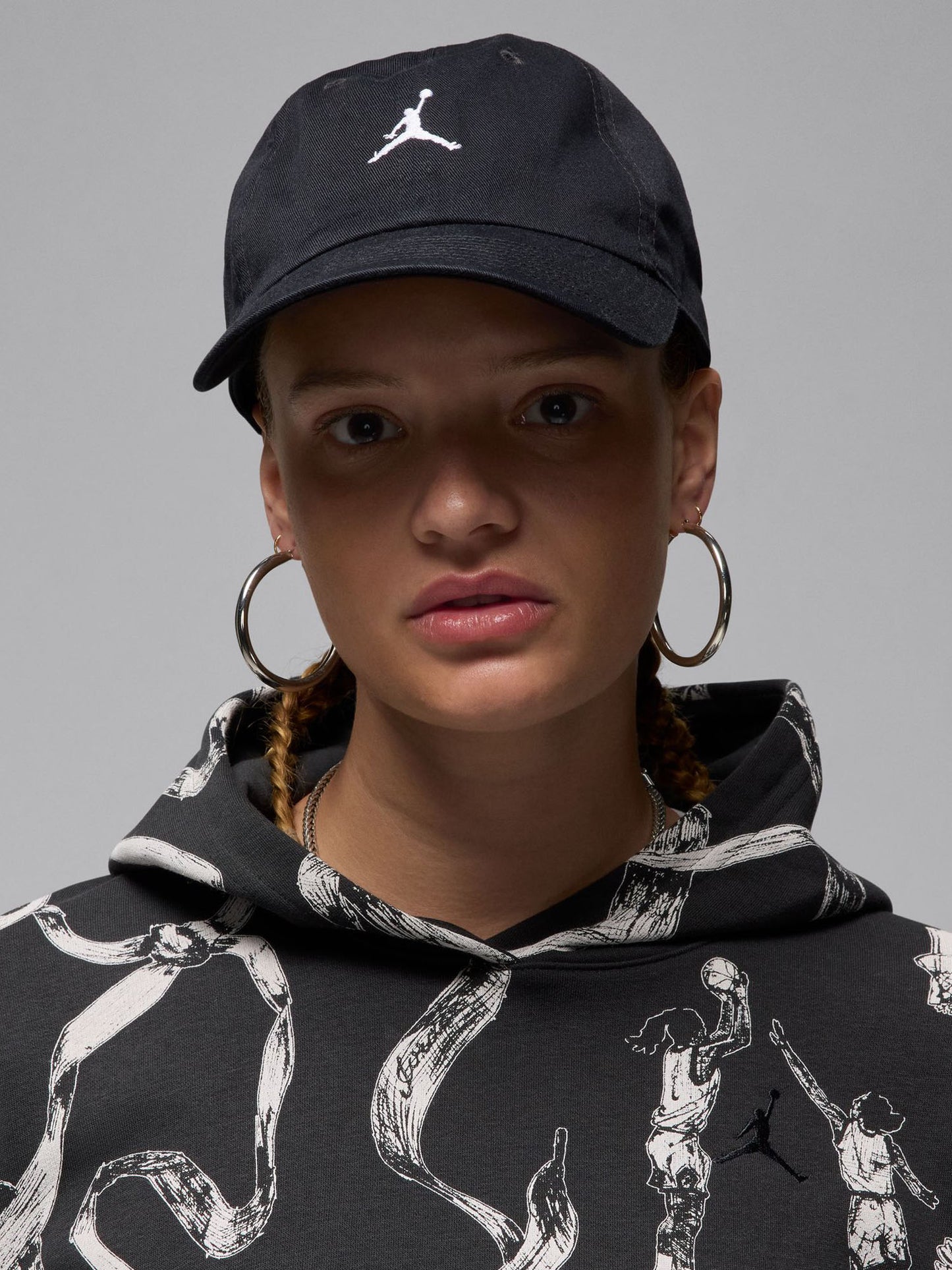 CAPPELLO CON VISIERA JORDAN UNISEX NERO