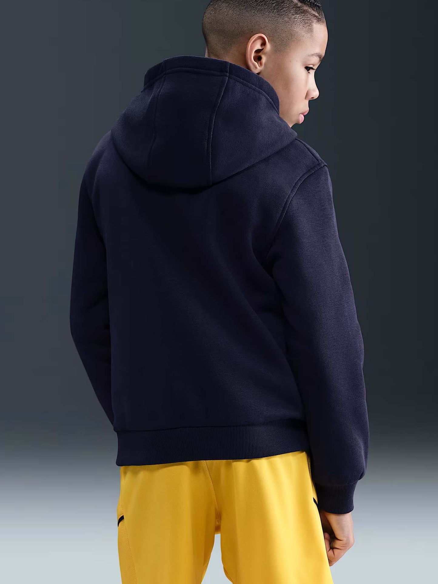 FELPA CALCIO HAALAND NIKE DA BAMBINO BLU