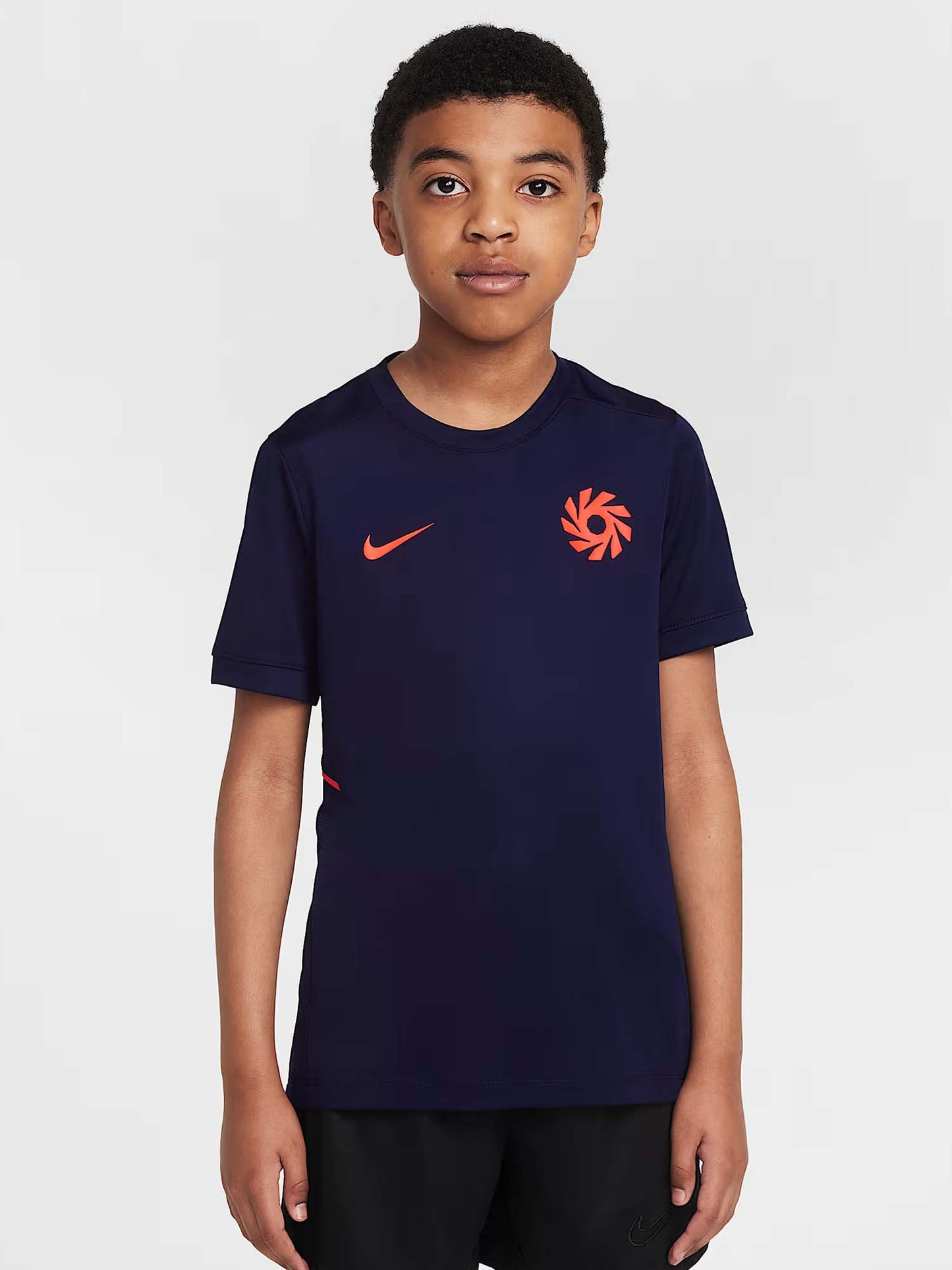 T-SHIRT CALCIO HAALAND NIKE DA BAMBINO BLU