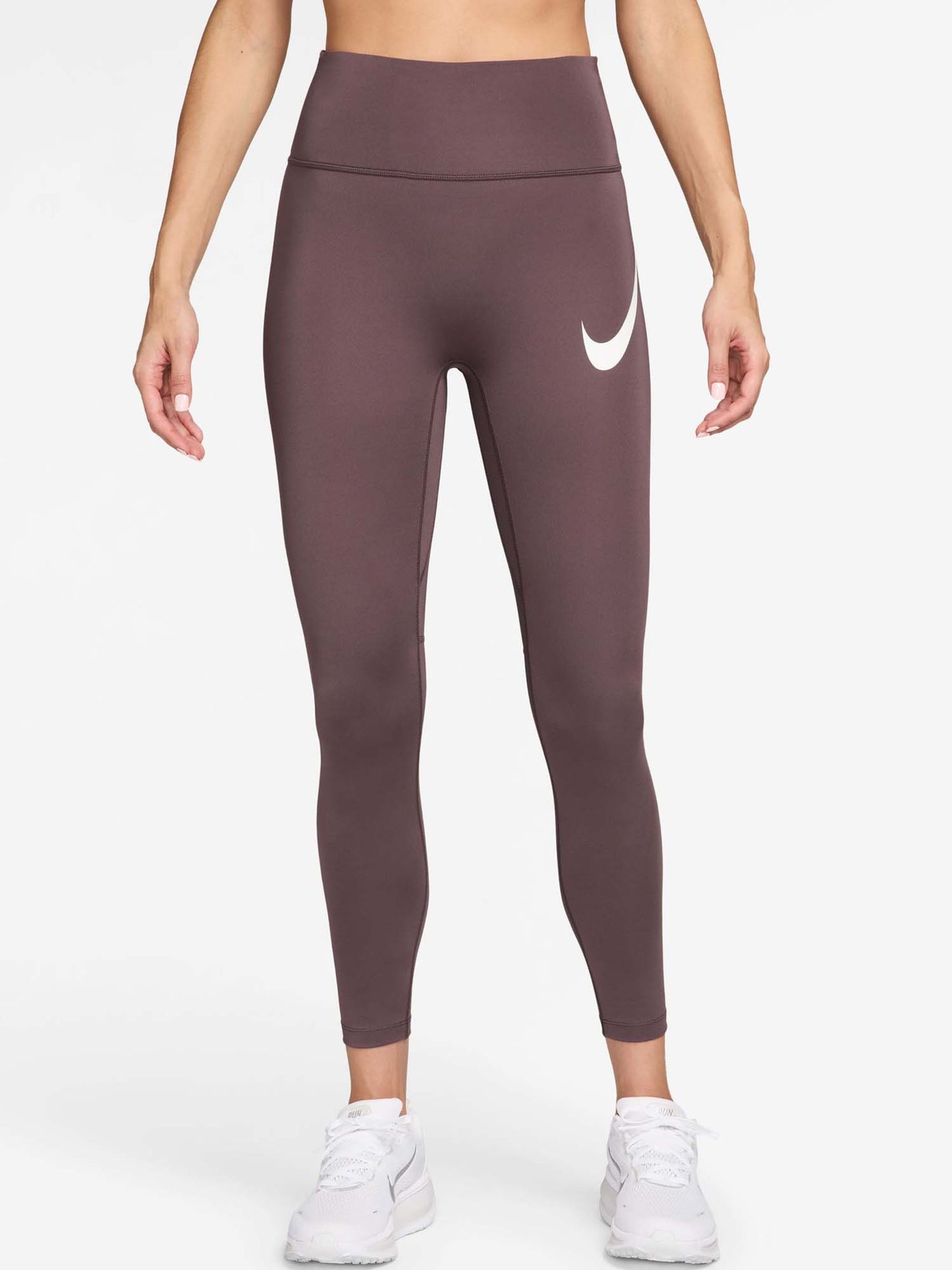 Leggings Nike Tempo Swoosh 7/8 da donna viola intenso