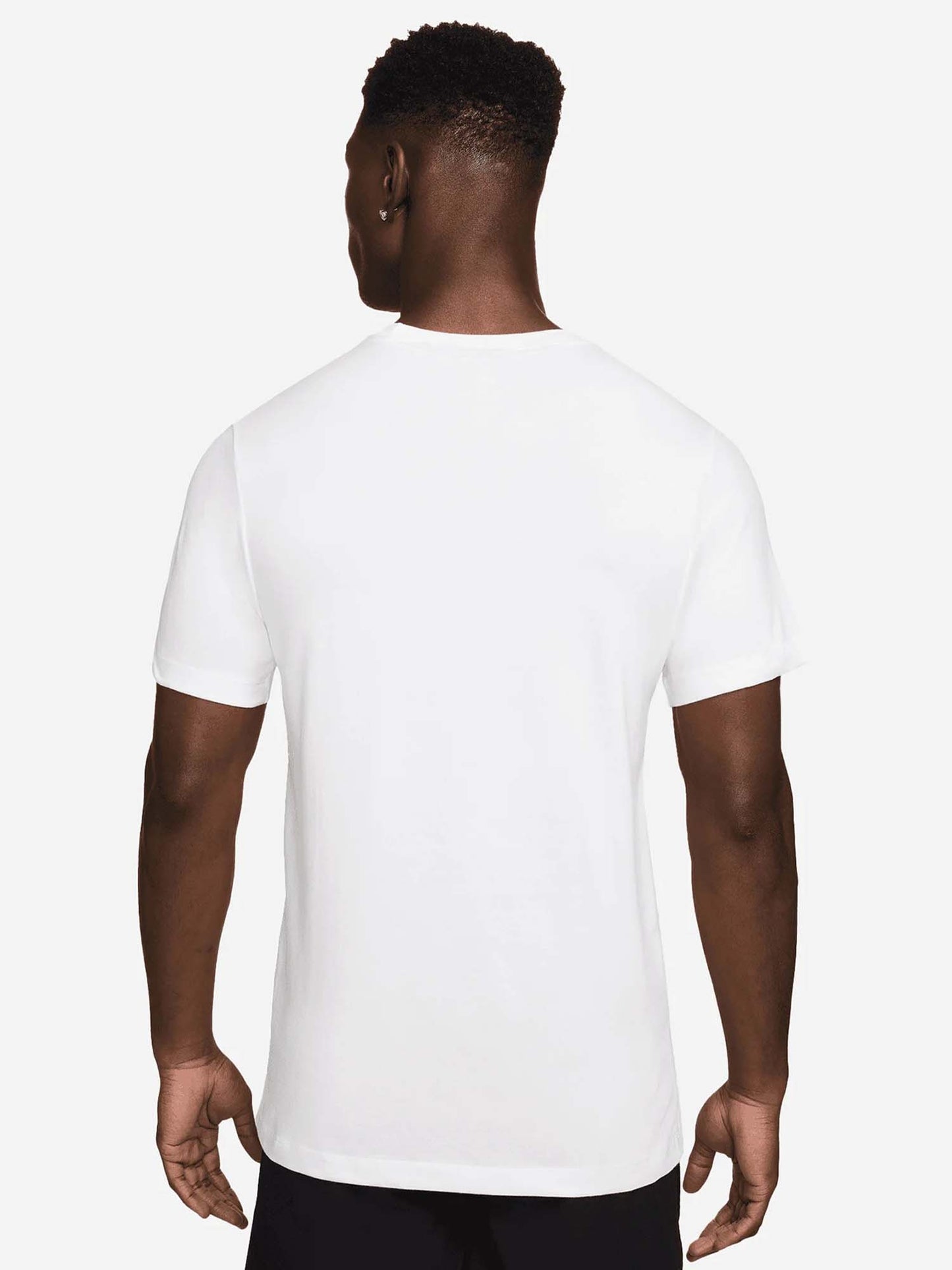 T-shirt Nike Dri-FIT da uomo bianca a maniche corte