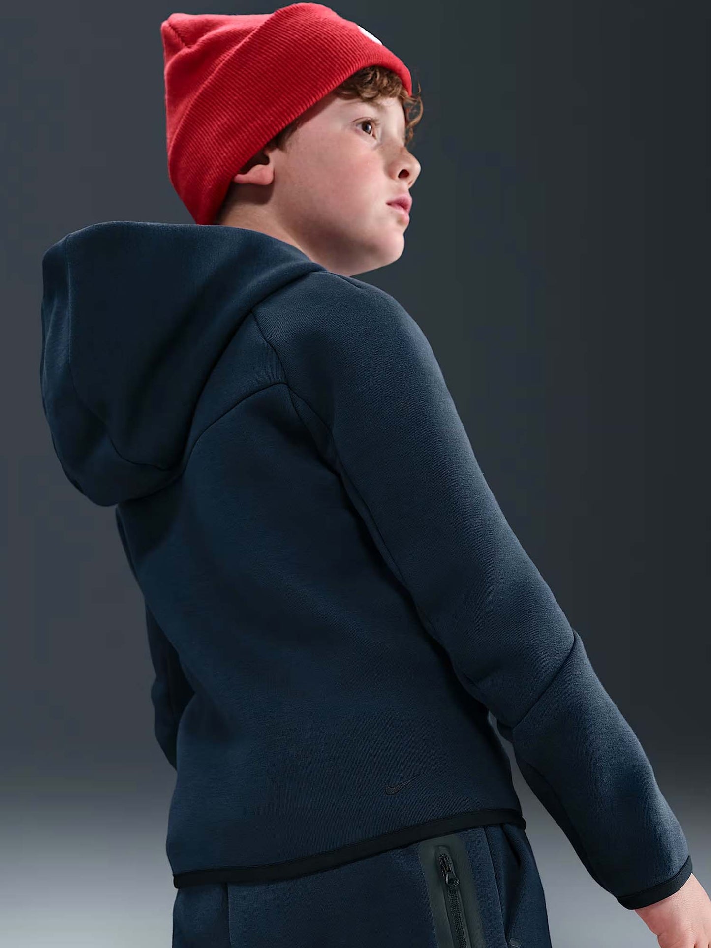 FELPA TECH NIKE JUNIOR DA BAMBINO BLU