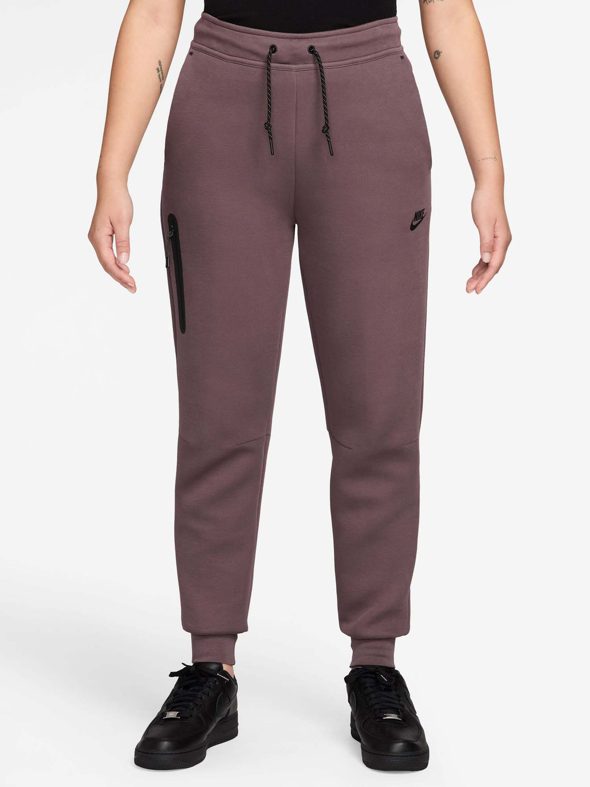 Nike pantalone tech da donna prugna