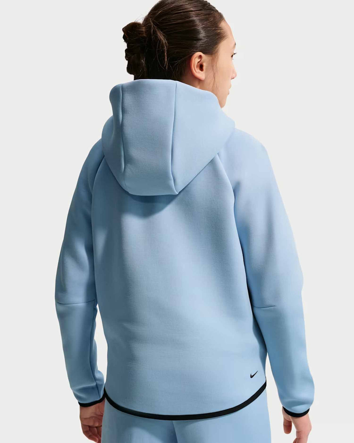 Nike g. felpa tech f da bambino/a celeste
