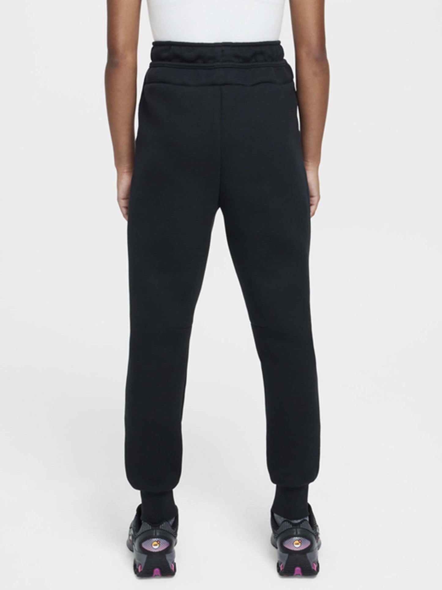 PANTALONE TECH FLEECE NIKE DA BAMBINA NERO