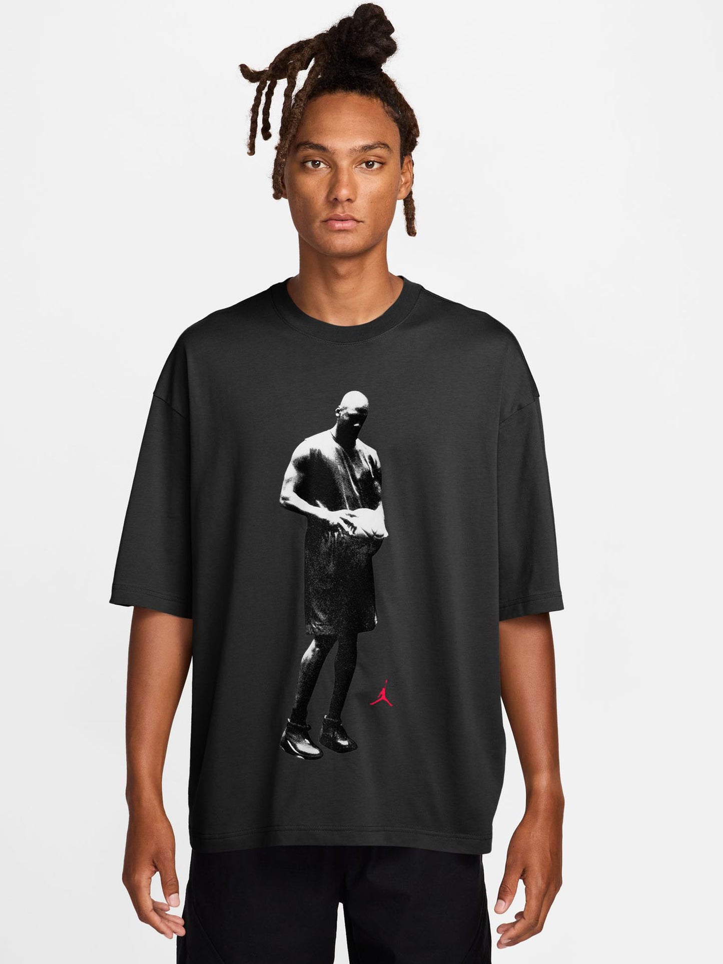T-shirt Jordan Sport Dri-FIT da uomo in nero per il basket