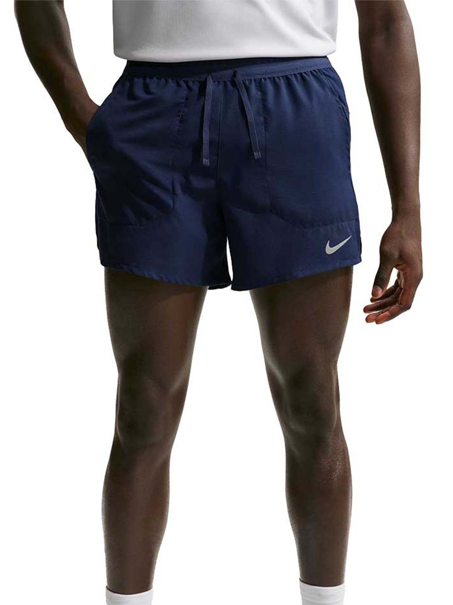 Short Nike Stride blu da uomo per running e attività sportive