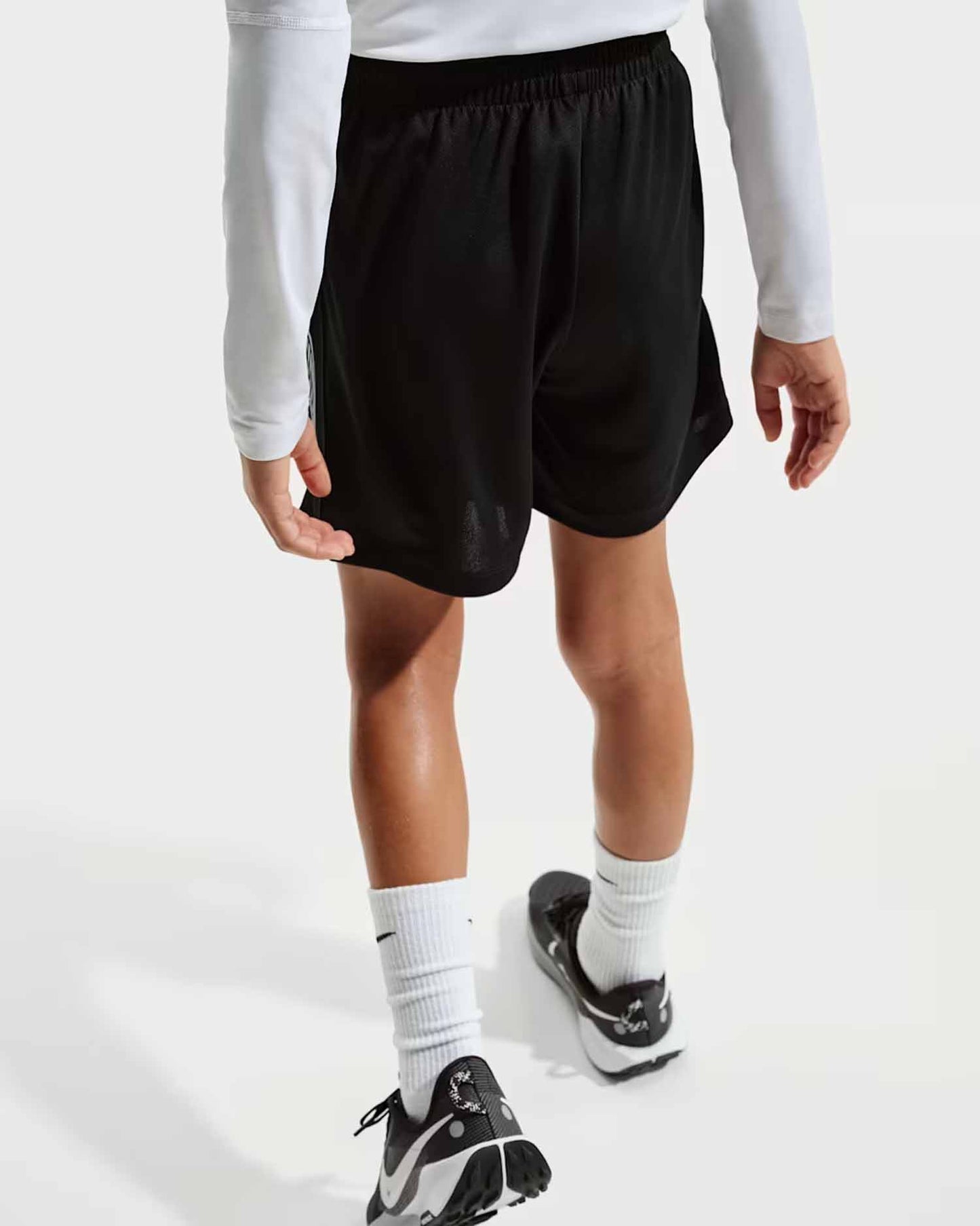 Nike Swoosh Mesh, shorts unisex bambino neri
