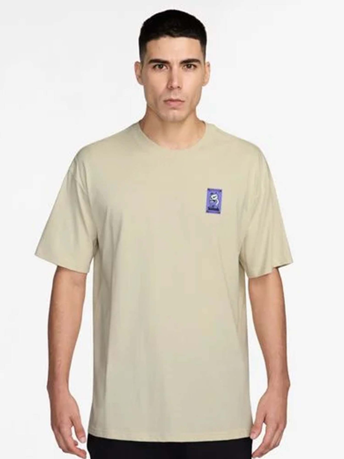 Nike Sportswear t-shirt maniche corte uomo crema primavera estate