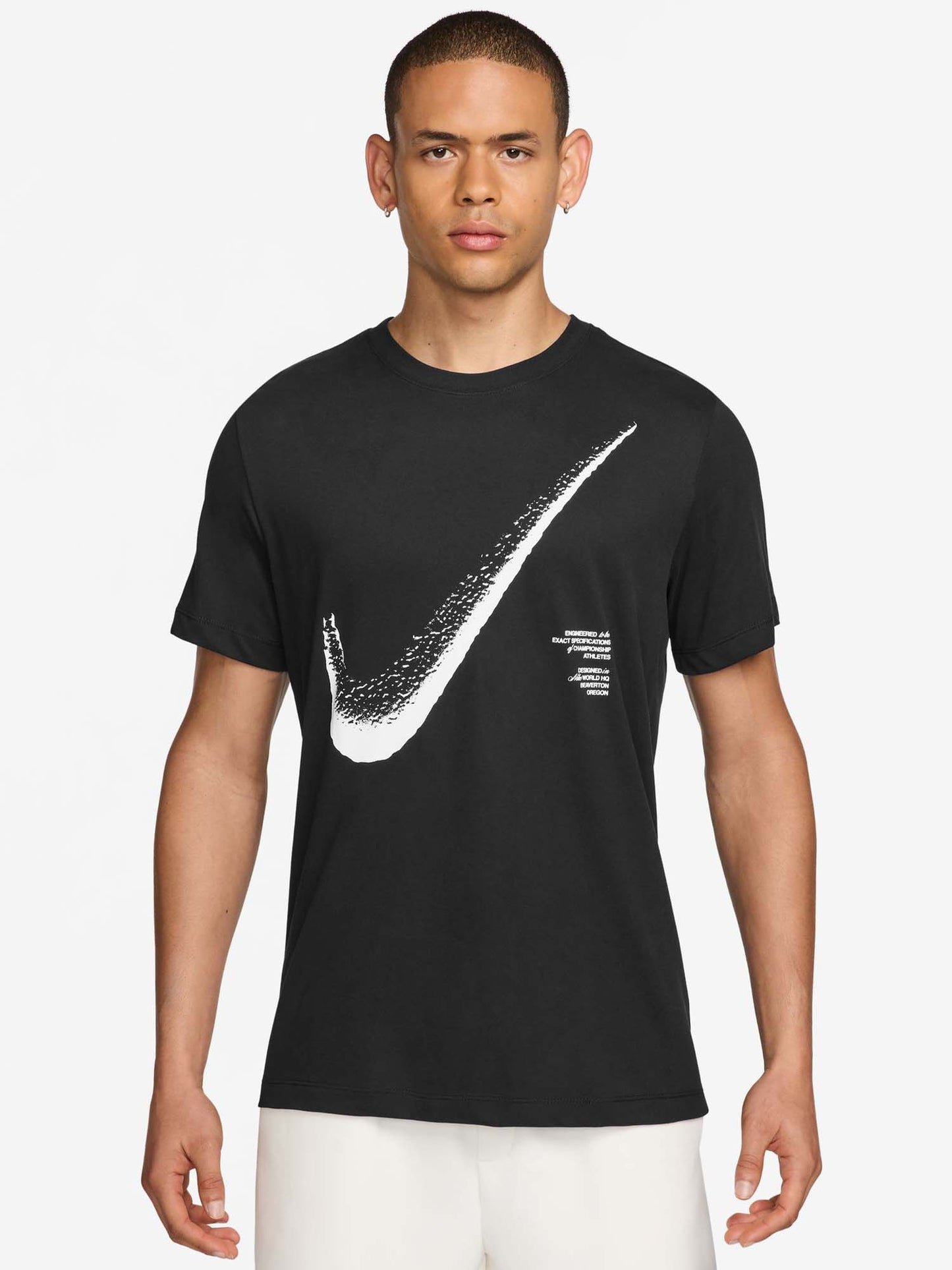Nike Gym T-Shirt HBR, maglia training da uomo in nero