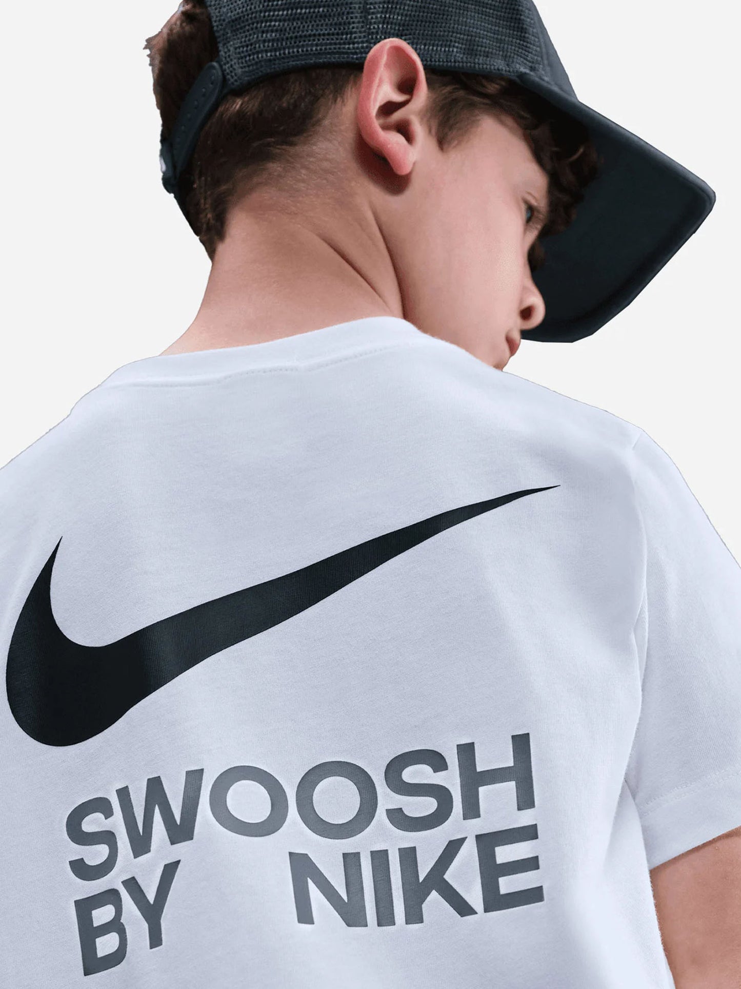 T-SHIRT NIKE DA RAGAZZO BIANCO