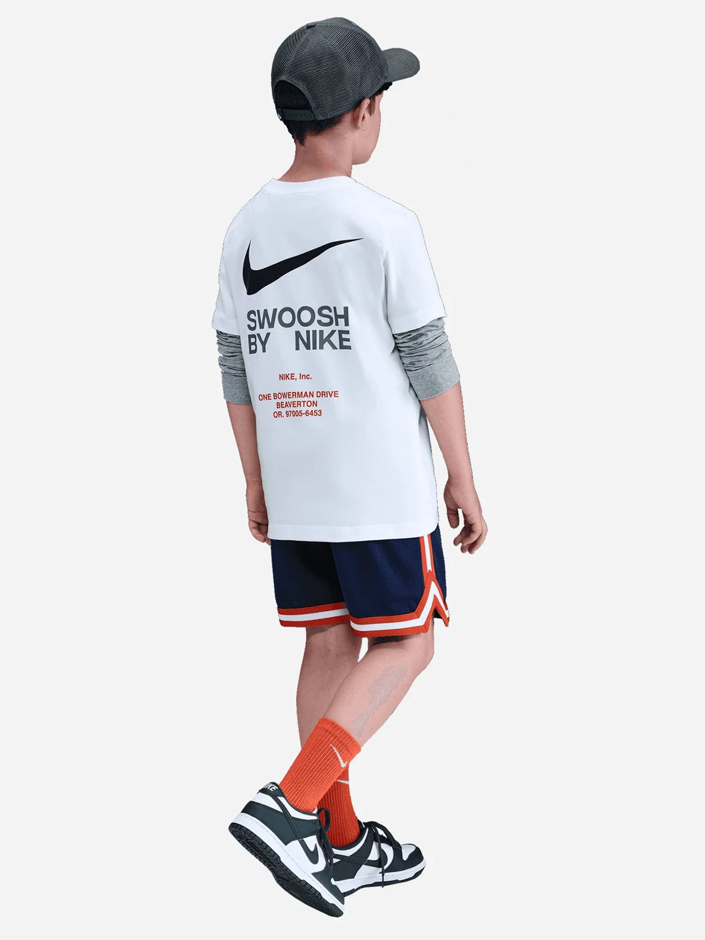 T-SHIRT NIKE DA RAGAZZO BIANCO