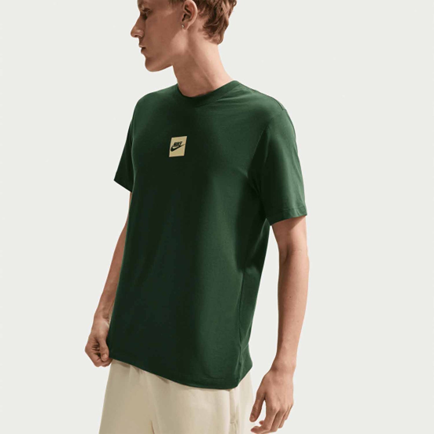 Nike Iv5209 323, t-shirt maniche corte da uomo verde