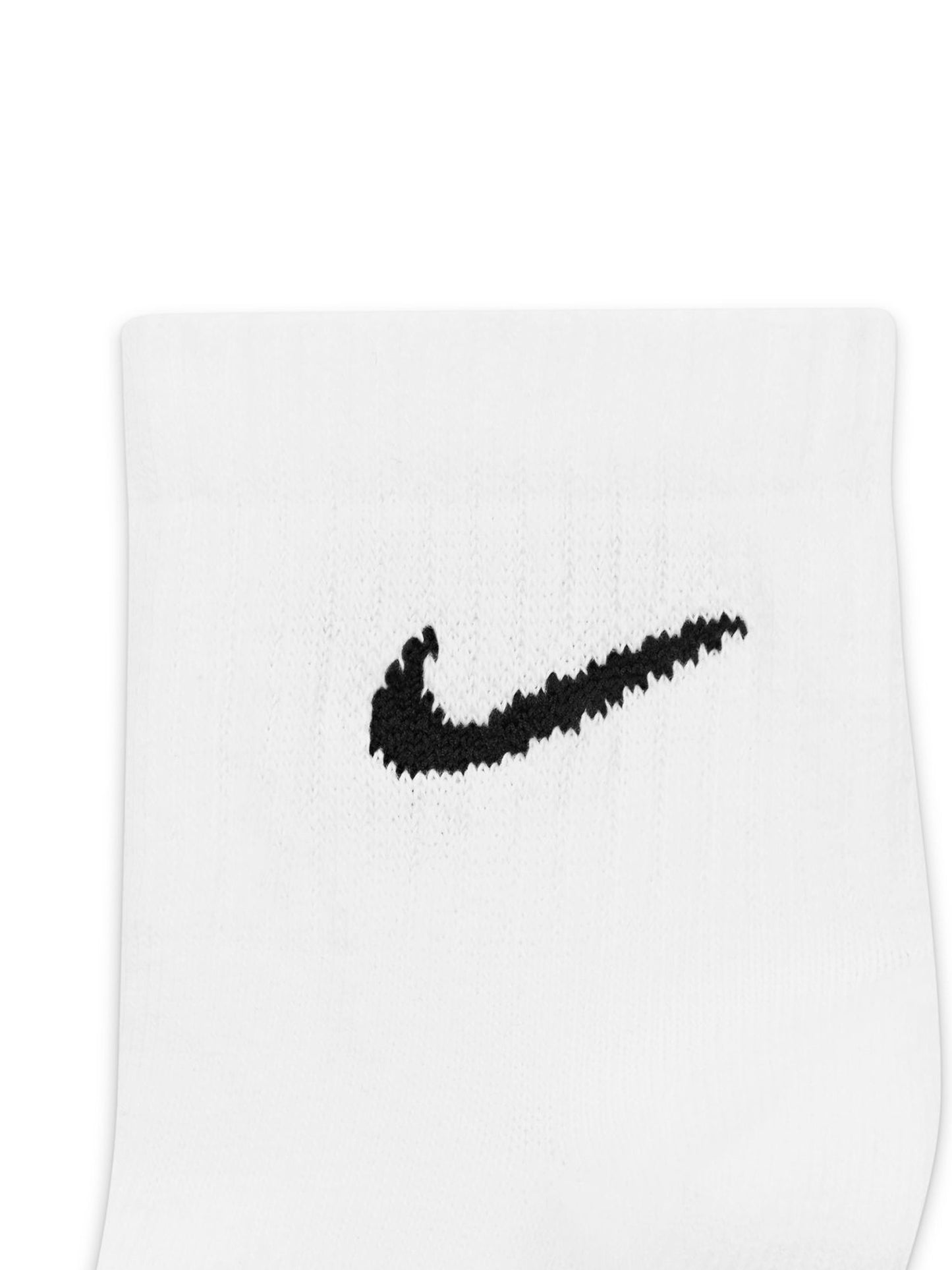 Calze sportive unisex Nike bianche con tecnologia Dri-FIT