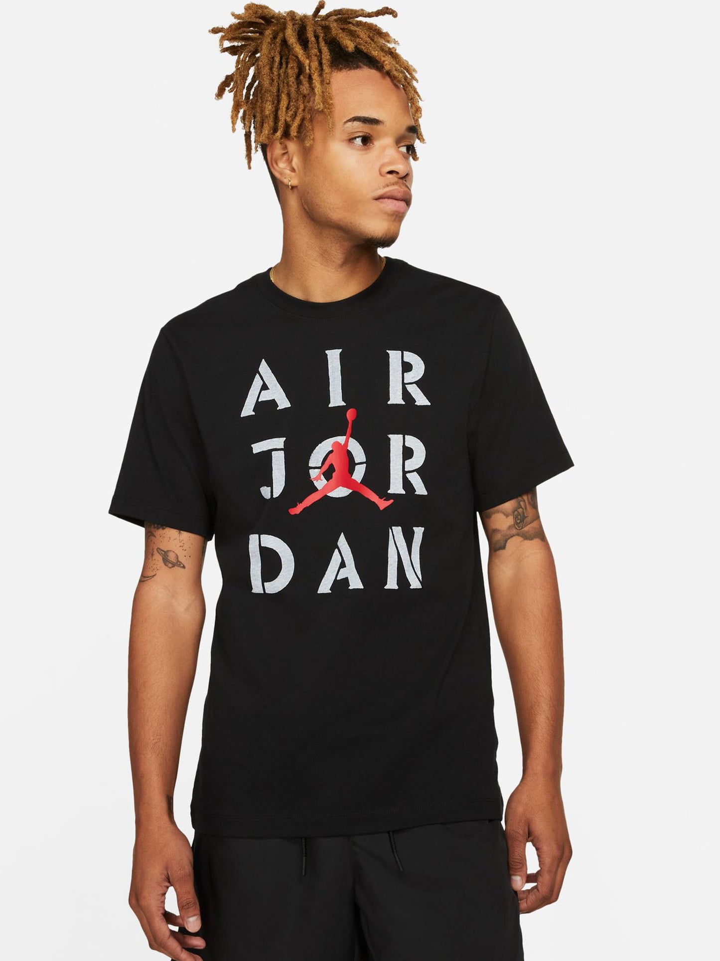 T-shirt Jordan AJ5 Graphic da uomo in nero per basket