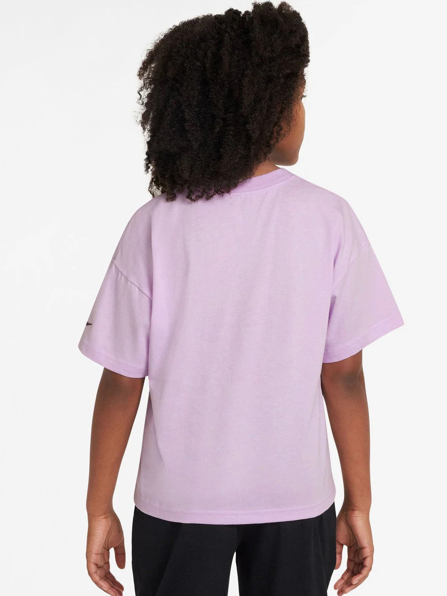 T-SHIRT GIROCOLLO NIKE UNISEX DA RAGAZZI LILLA