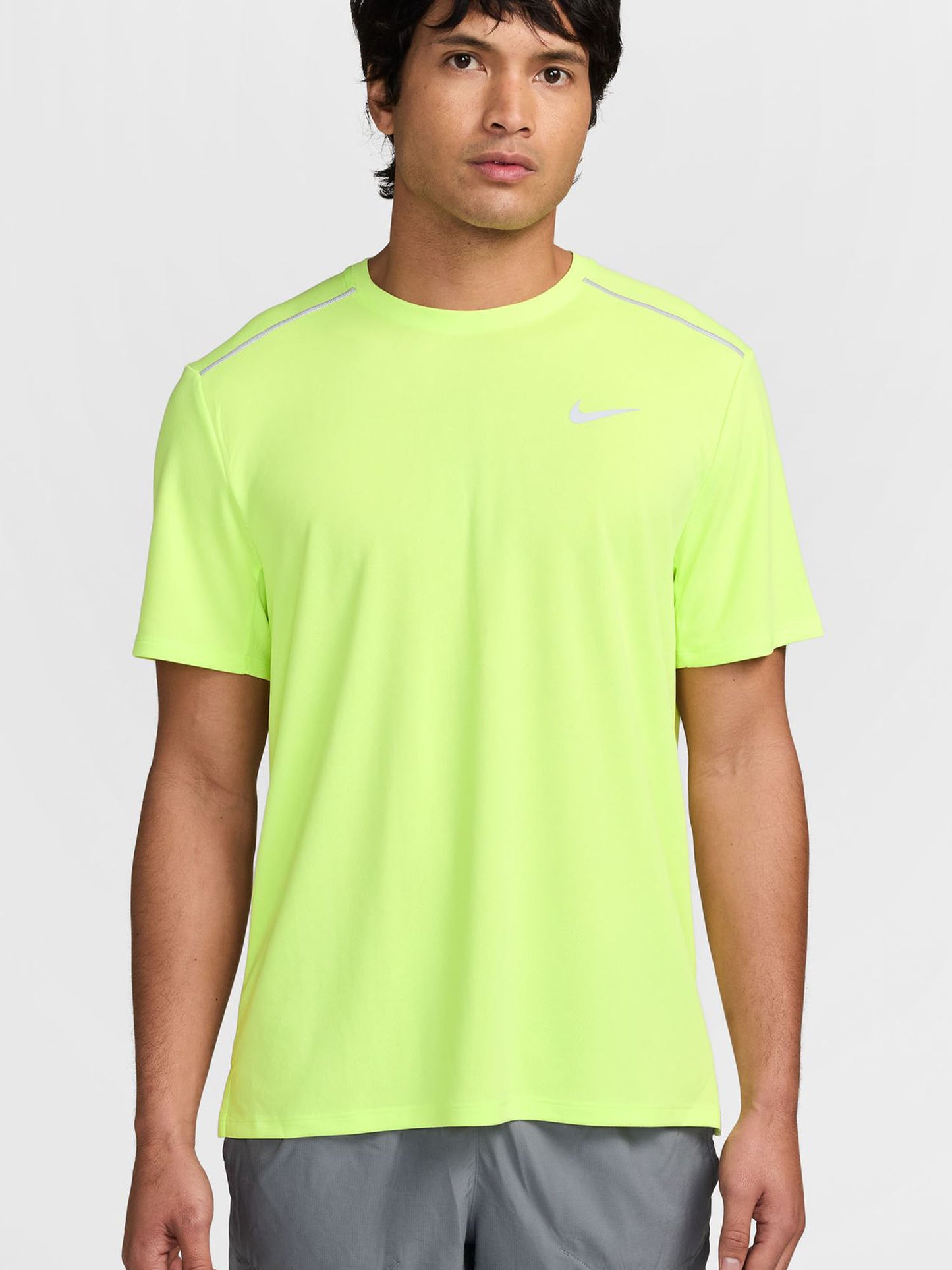 T-shirt Nike a manica lunga da uomo gialla