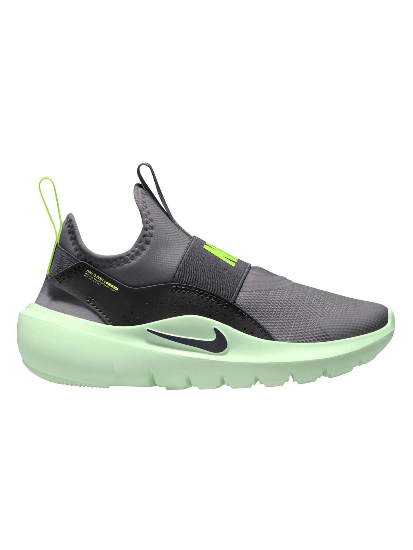 Sneakers Nike Flex Runner 4 grigie per unisex bambino