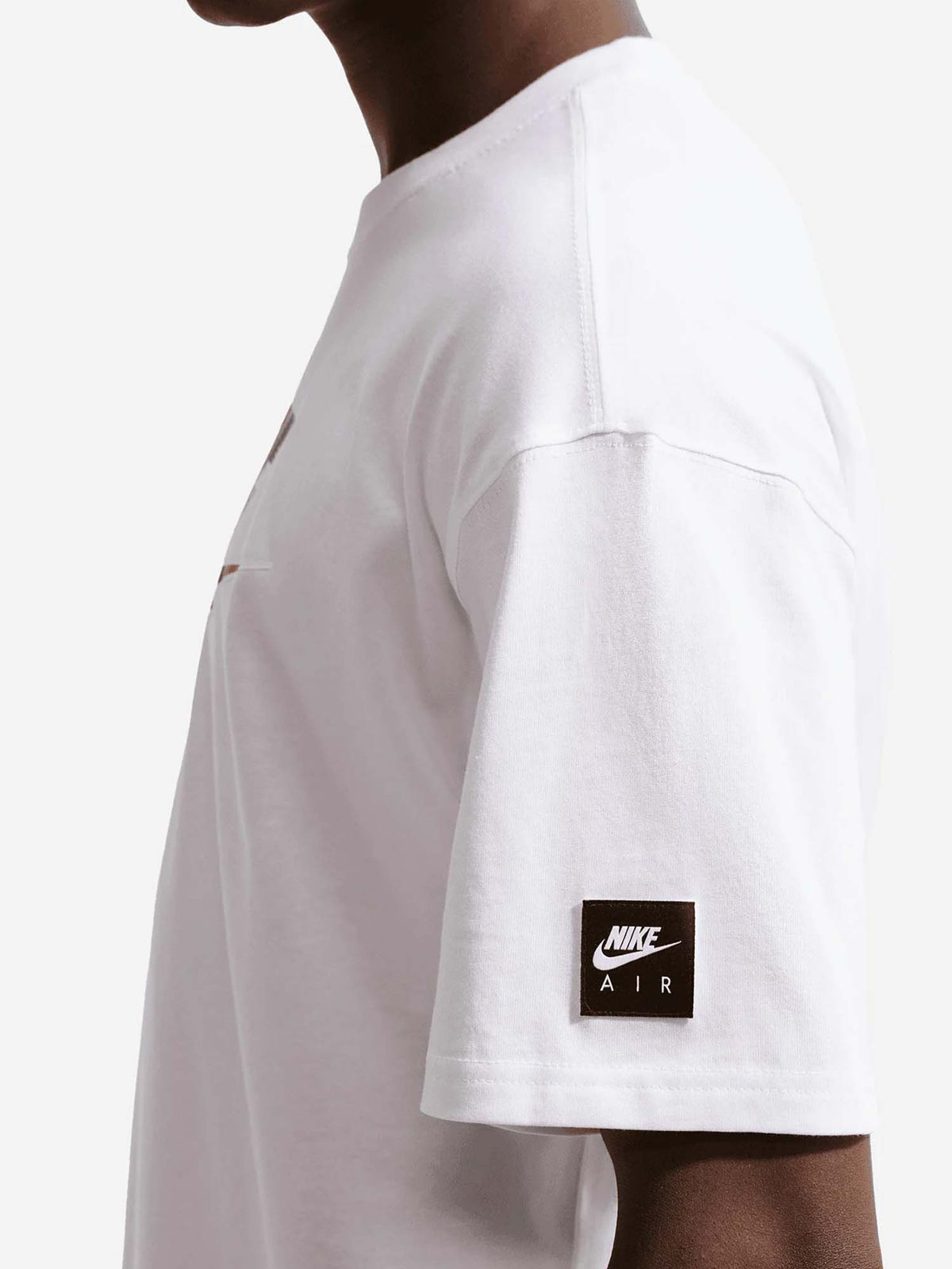 Nike t-shirt mm da uomo bianco