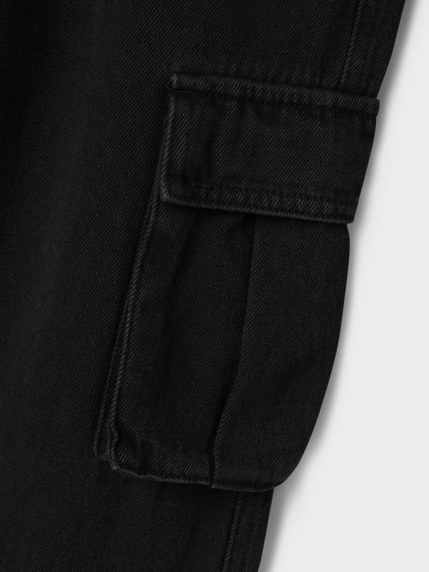 Jeans straight leg Name It con vestibilità dritta unisex bambino nero