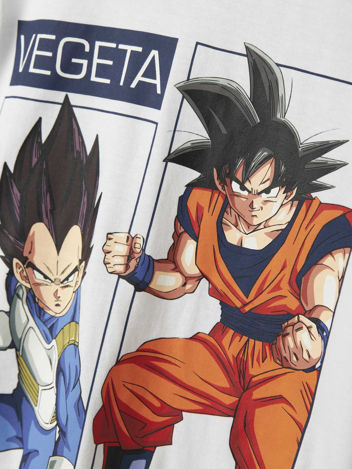 T-SHIRT GIROCOLLO DRAGON BALL NAME IT DA BAMBINO BIANCO